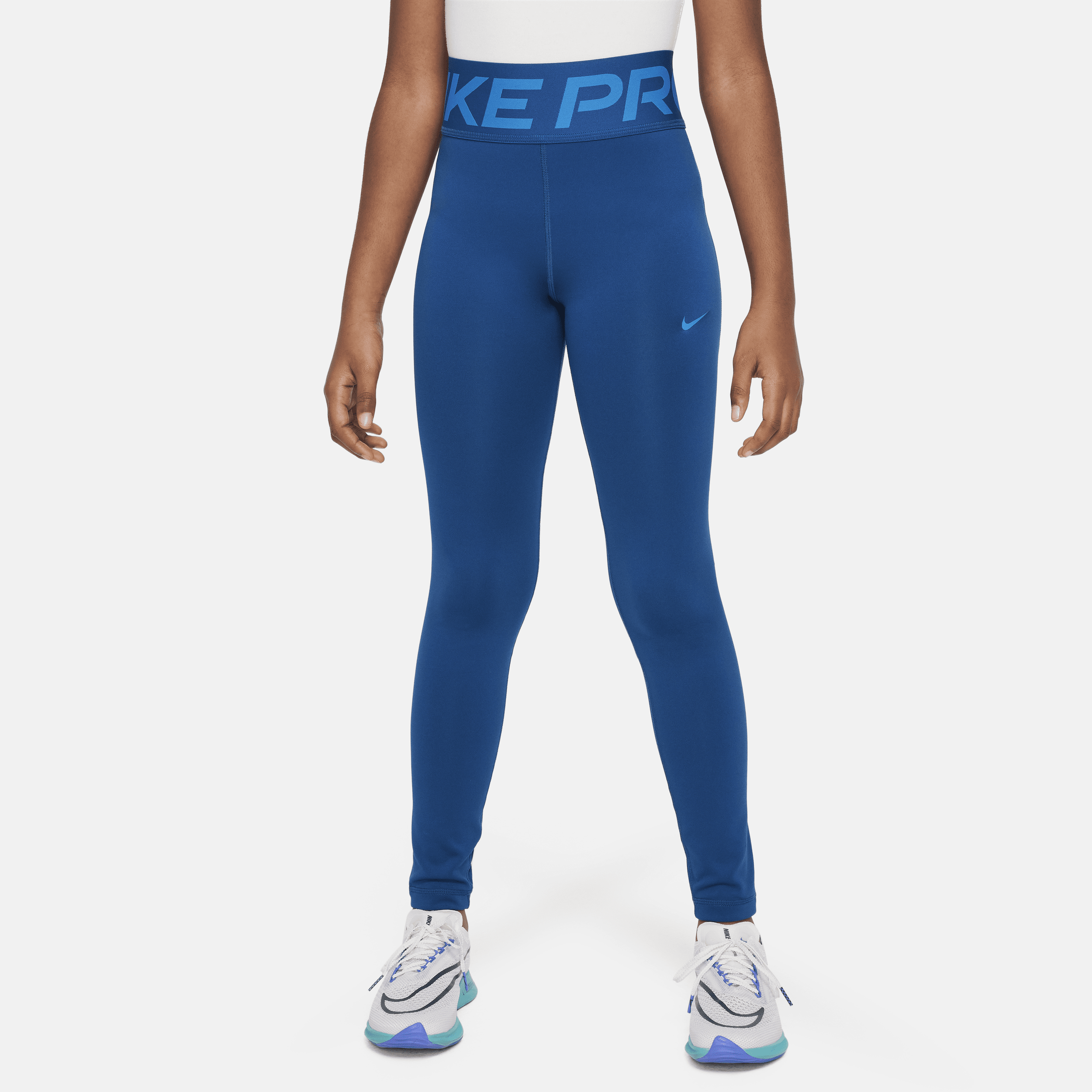Nike Pro Dri-FIT legging voor meisjes Blauw