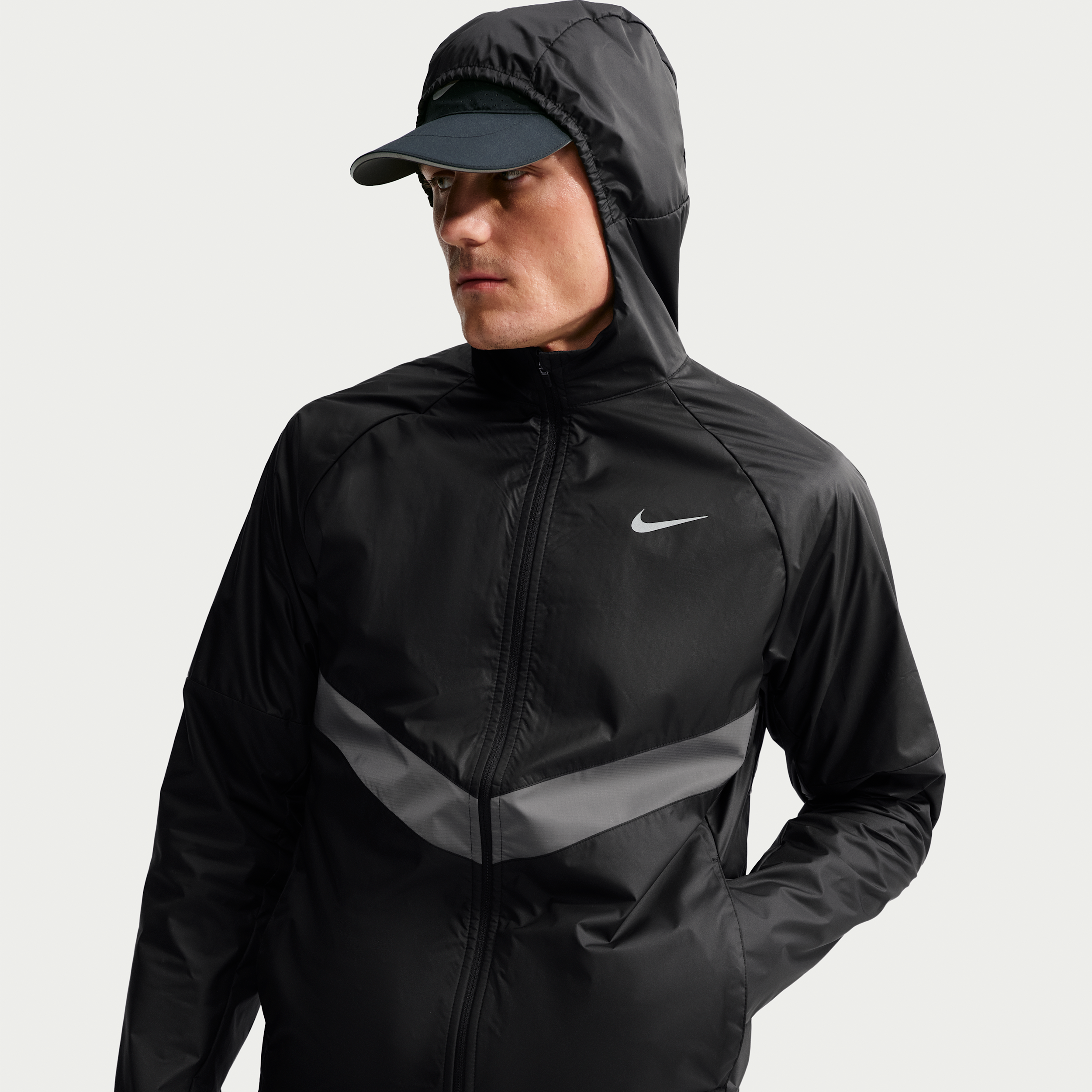 Nike Veste De Running D Hiver Deperlante Therma Fit Nike Miler Pour