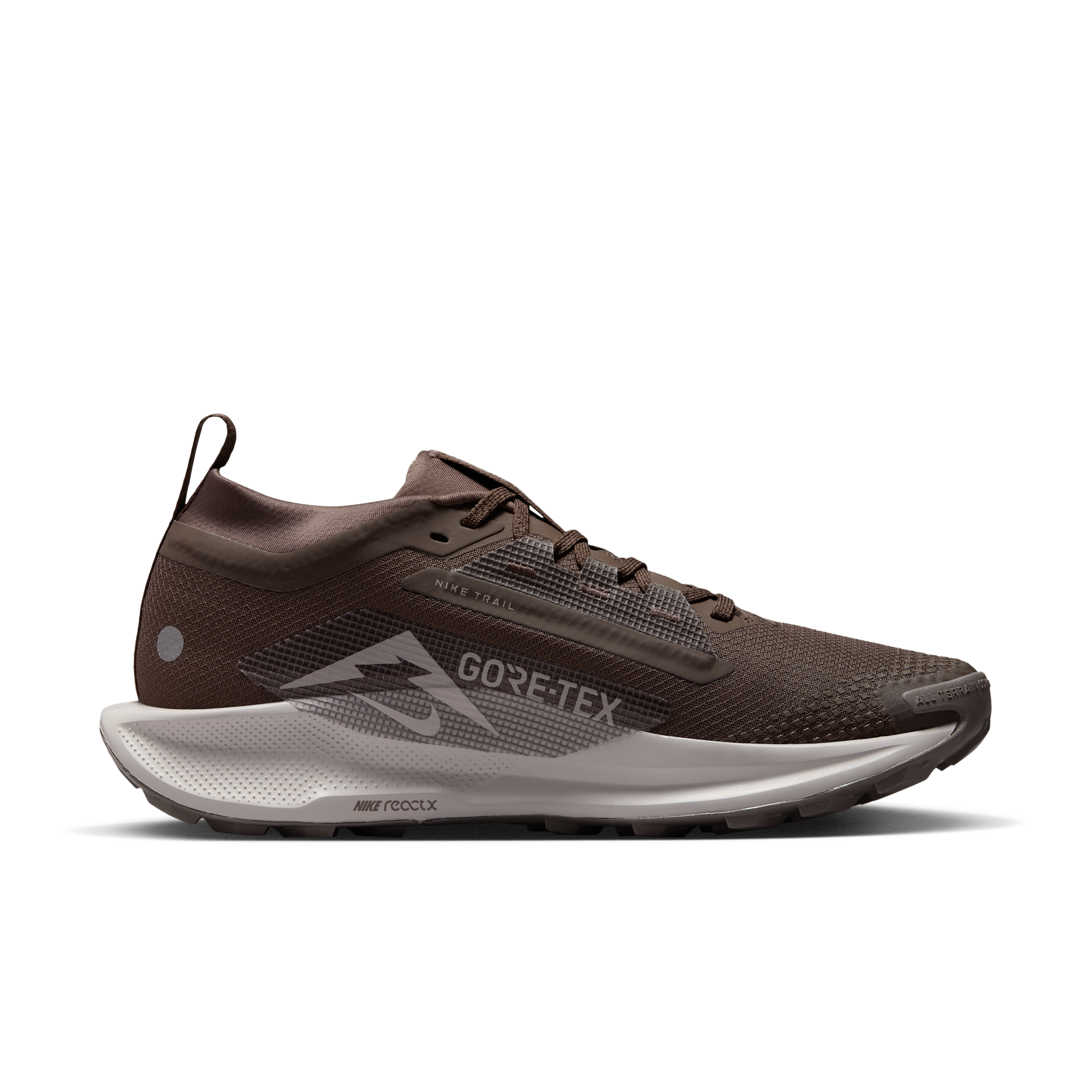 Vandtætte Nike Pegasus Trail 5 GORE-TEX-trailløbesko til kvinder - brun - FQ0912-012