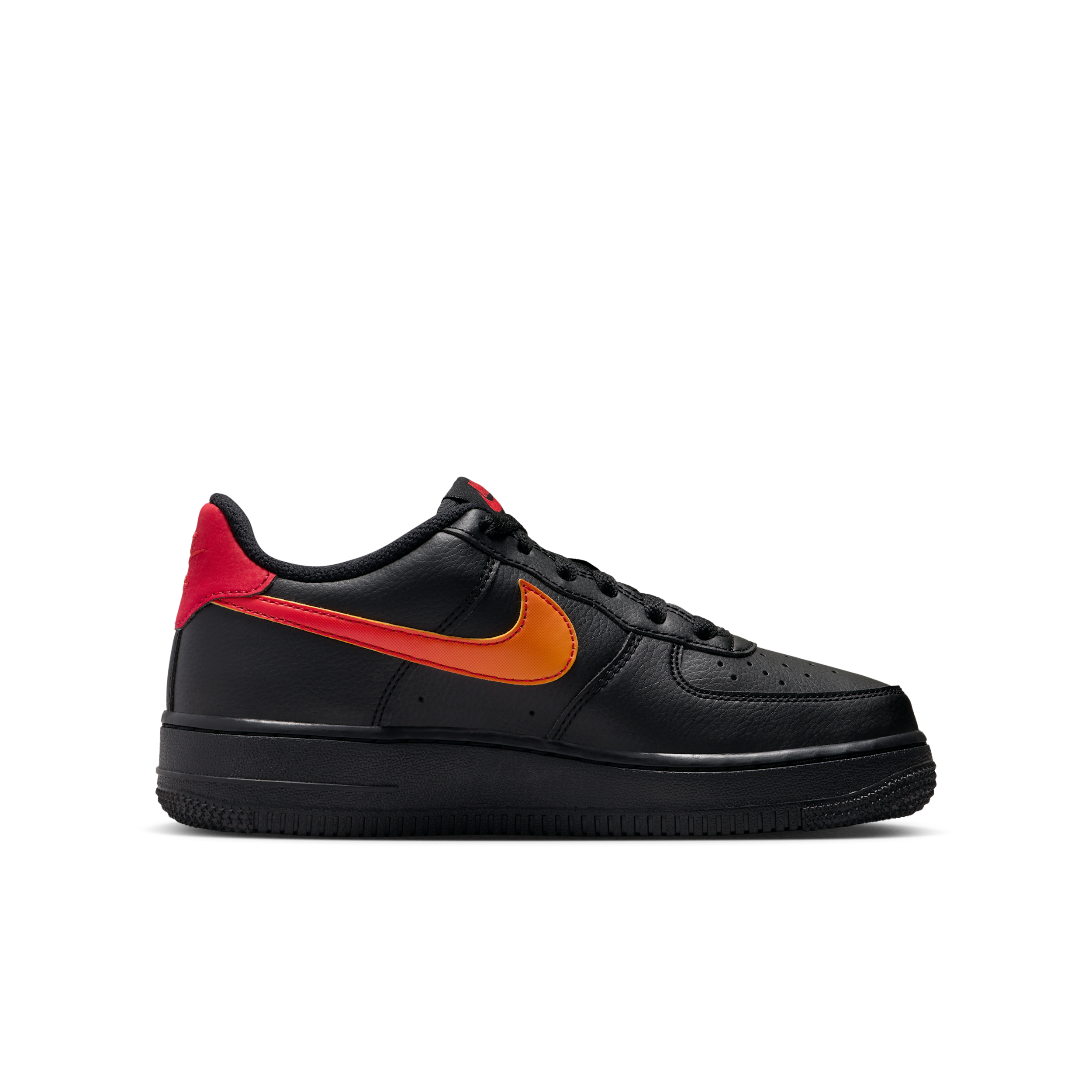 Thumbnail - Nike Air Force 1 Low Schuh (ältere Kinder) - Schwarz