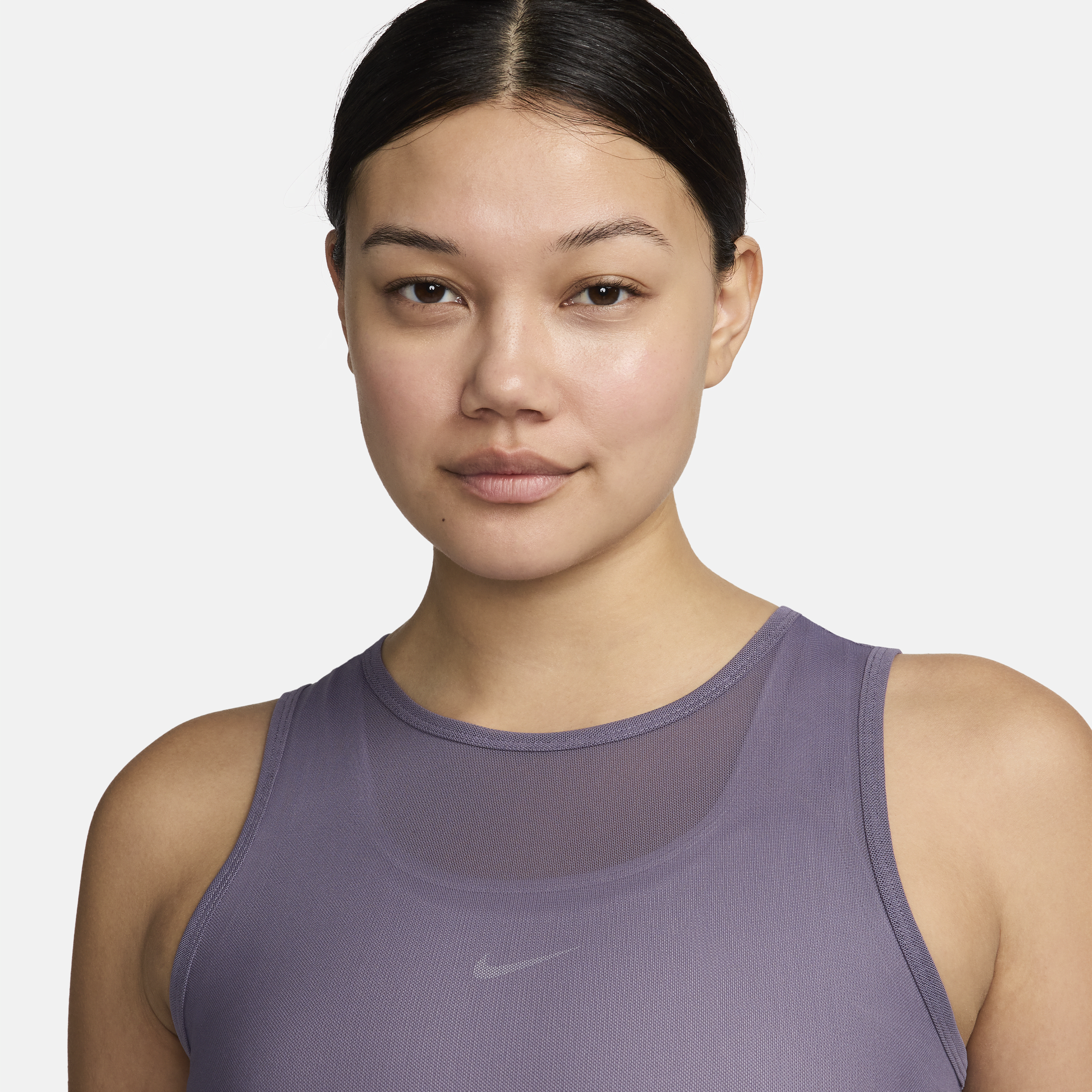 Nike Pro tanktop van mesh voor dames Paars