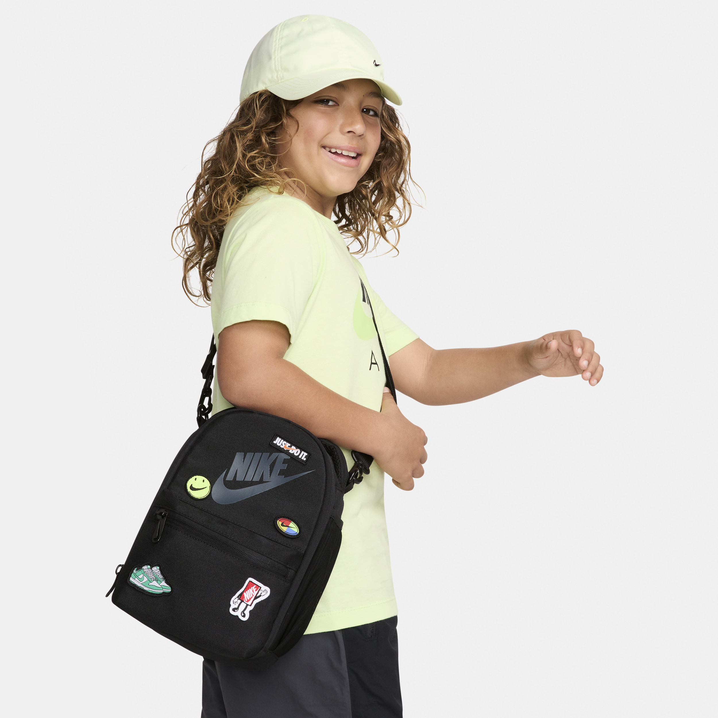 Nike Patch lunchtas (4 liter) Zwart