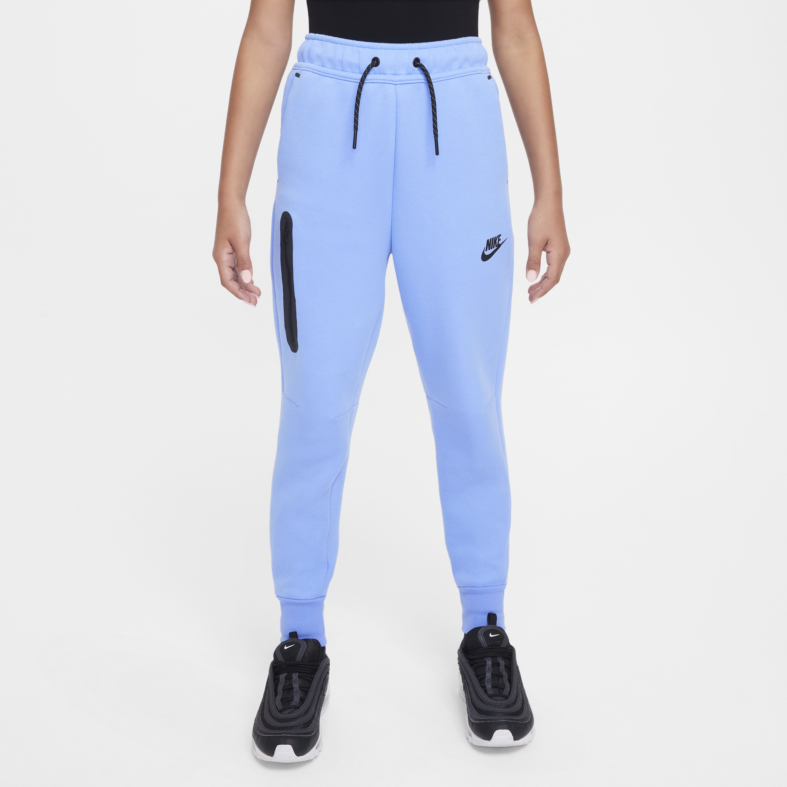 Pantalon de jogging Nike Sportswear Tech Fleece pour fille - Bleu