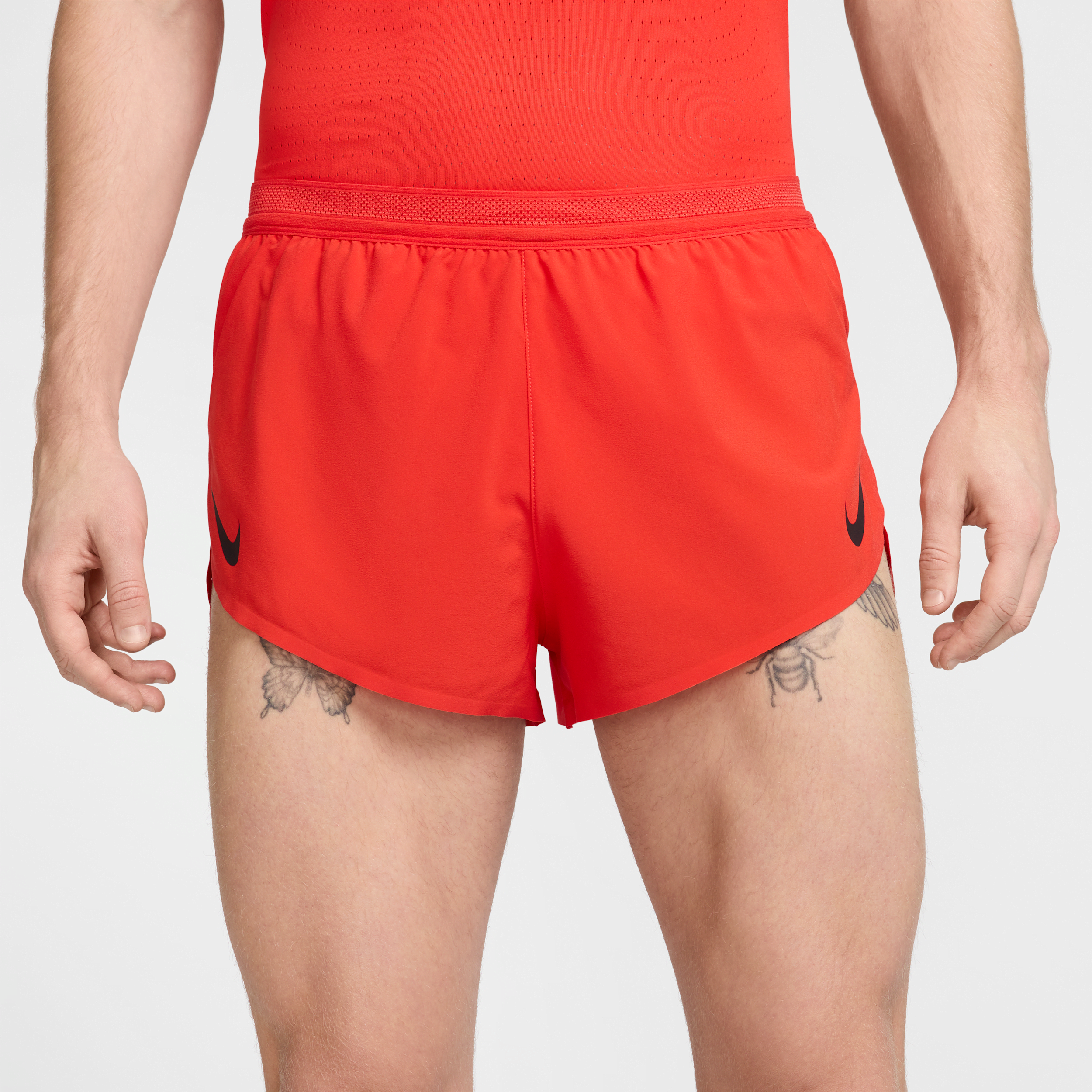 Short de running avec sous-short intégré 5 cm Dri-FIT ADV Nike AeroSwift pour homme - Rouge