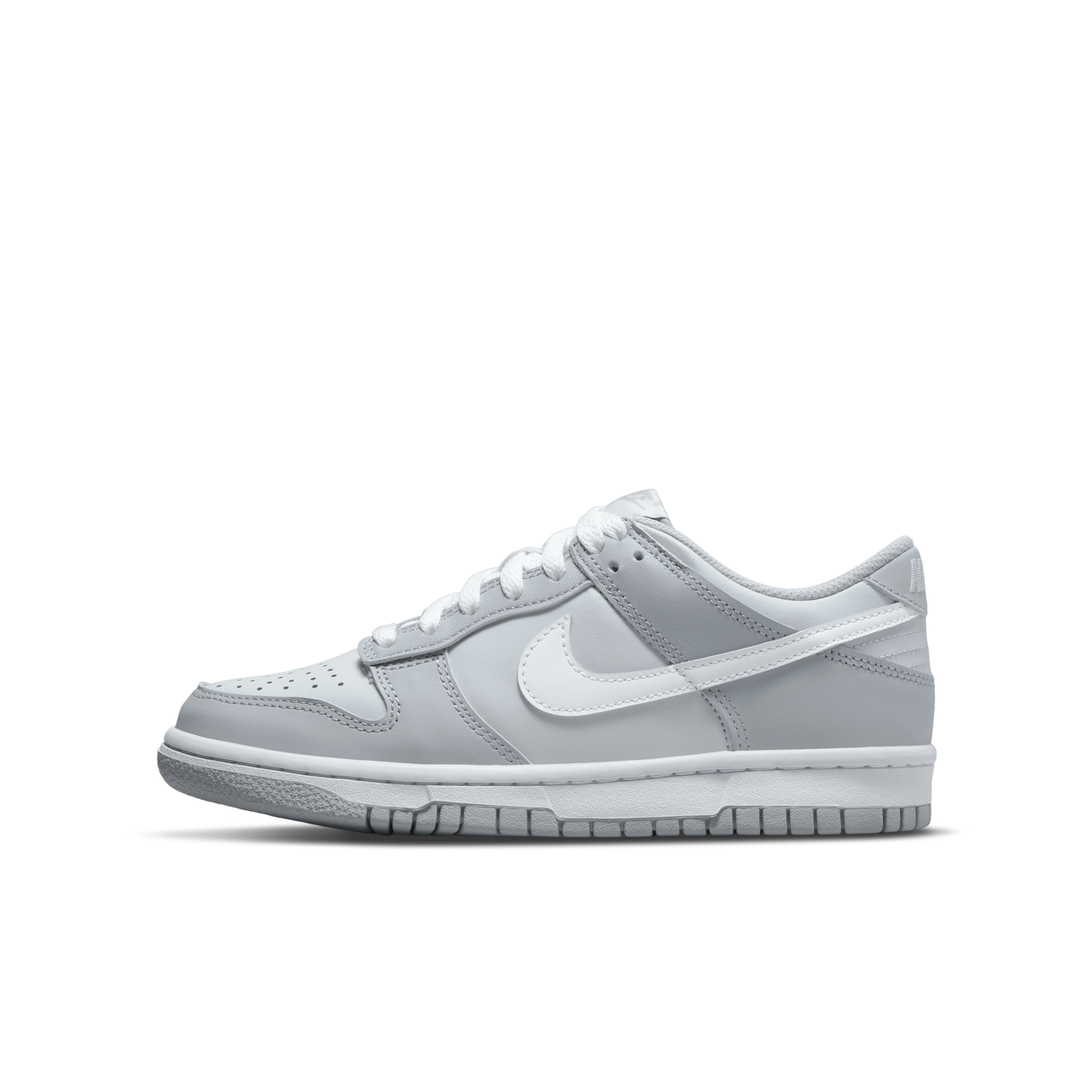 Chaussure Nike Dunk Low pour ado - Gris