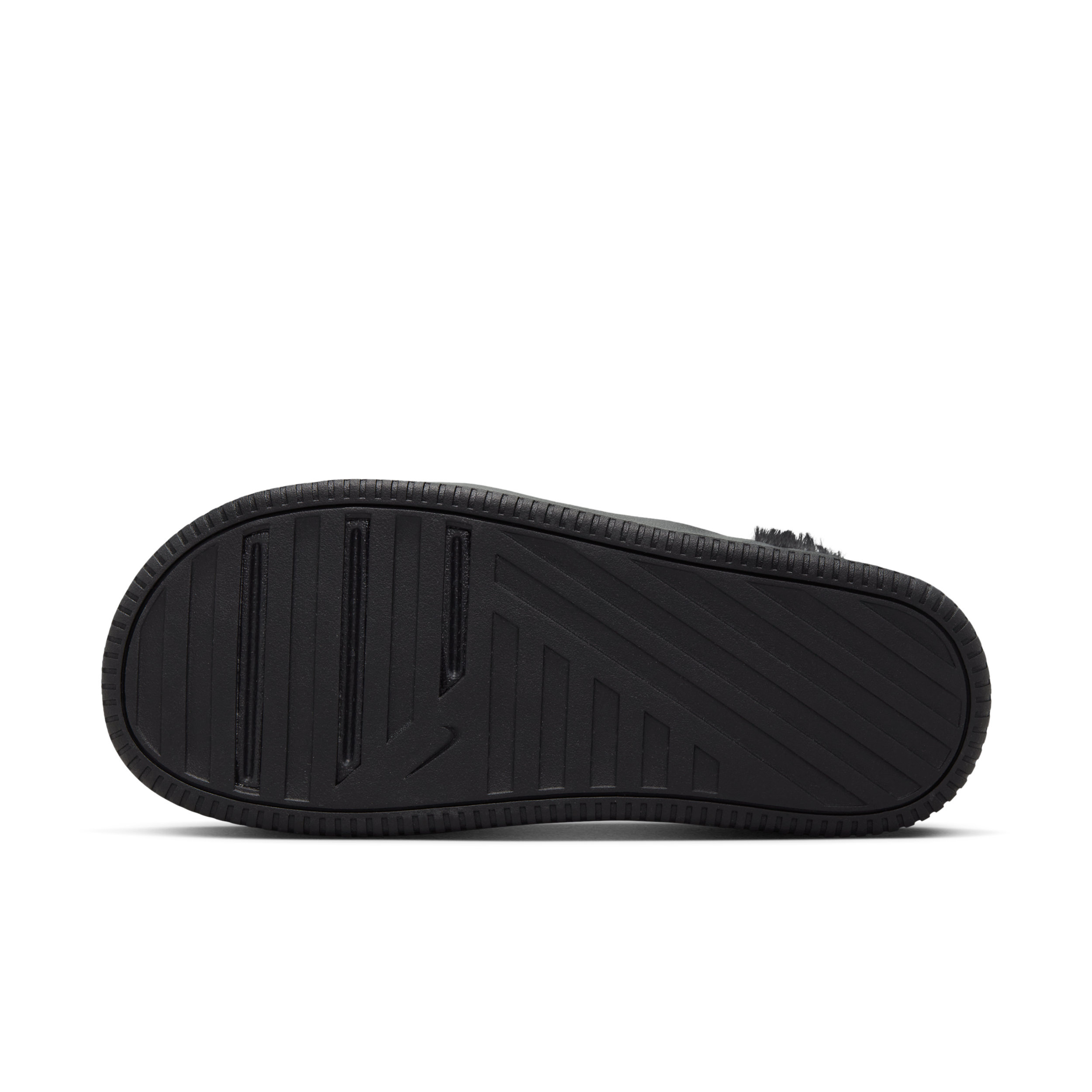 Nike Calm Elevation Fur Women's Slides - Black - HV8560-001