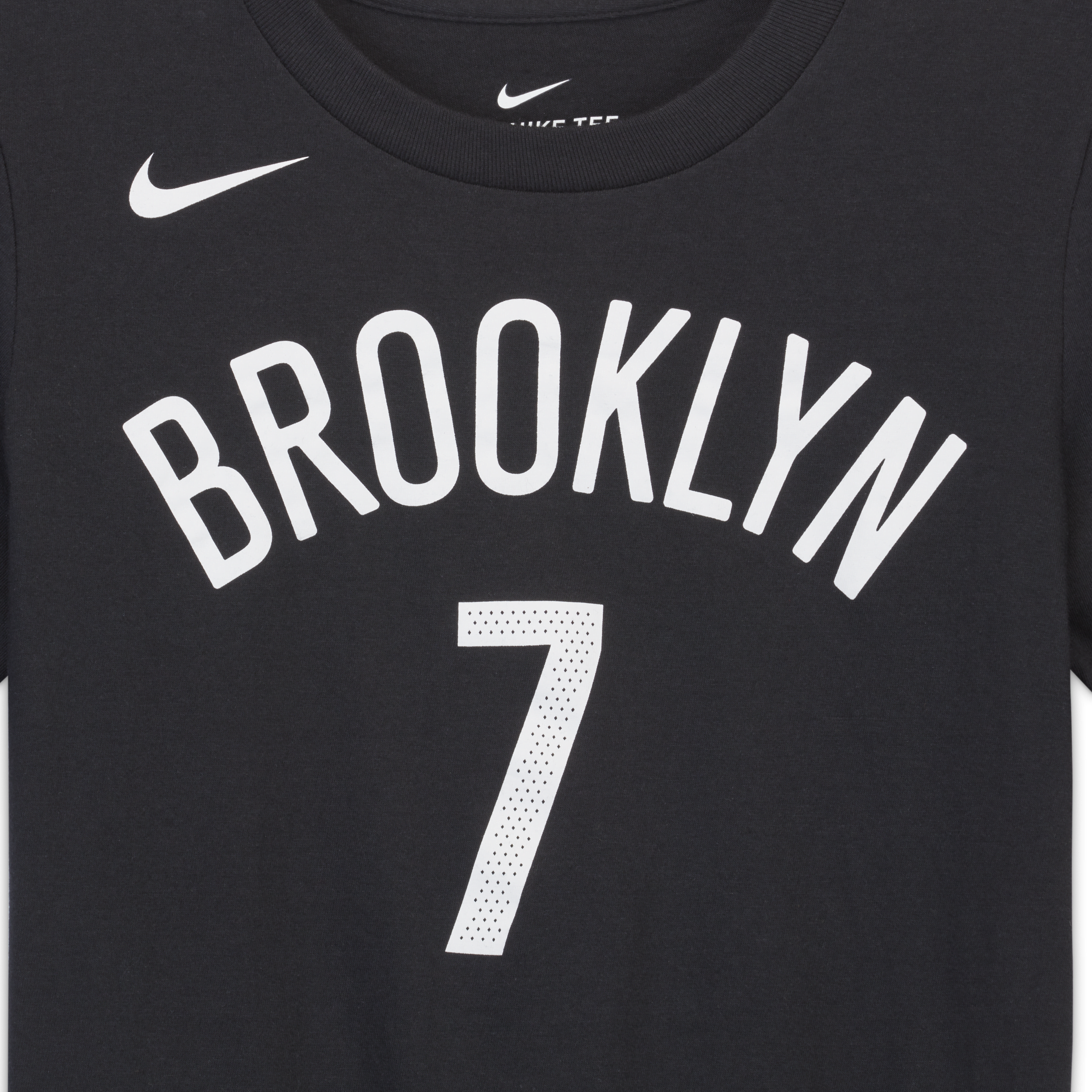 Nike Kevin Durant Nets NBA-spelersshirt voor kids Zwart