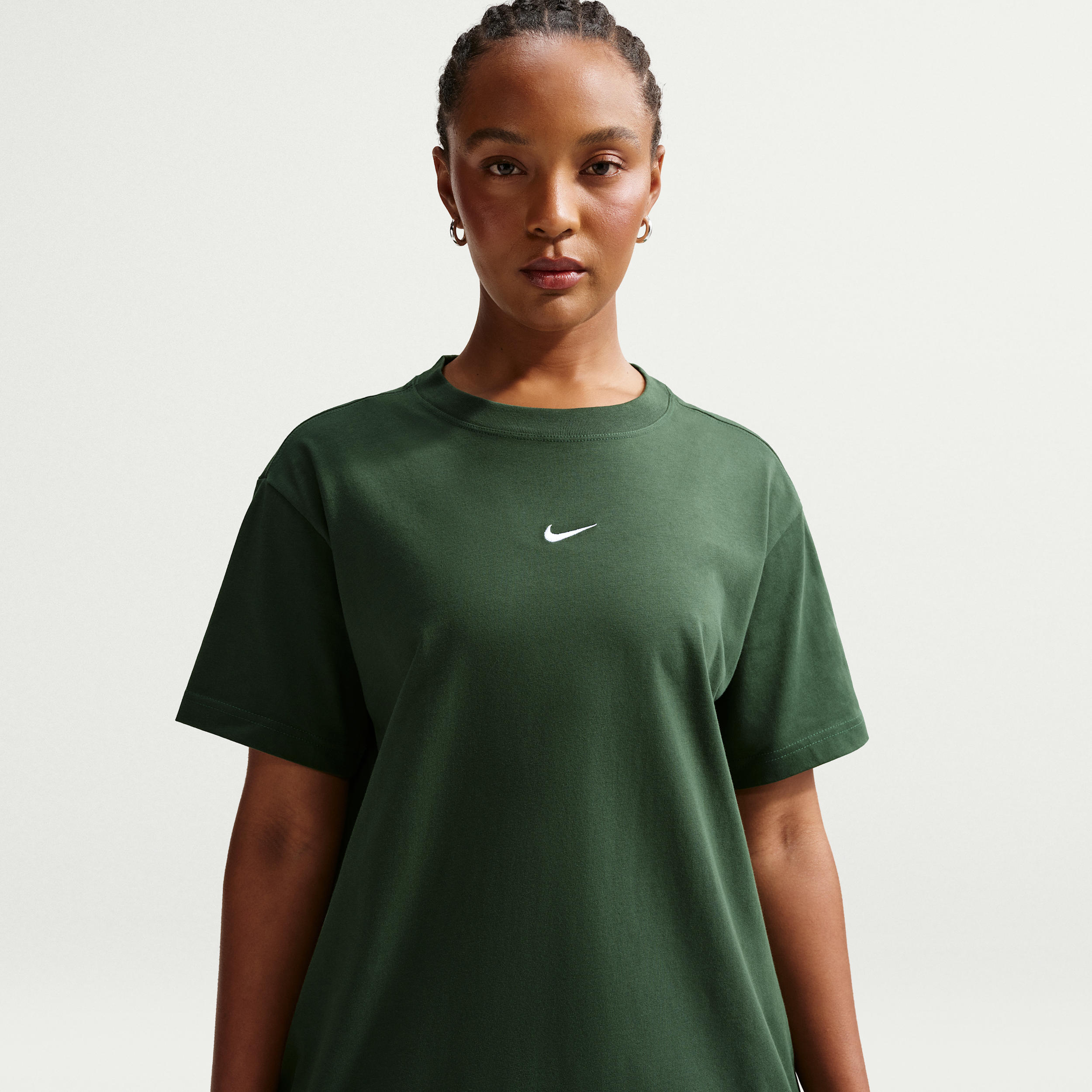 T-shirt oversize a manica corta Nike – Donna - Verde