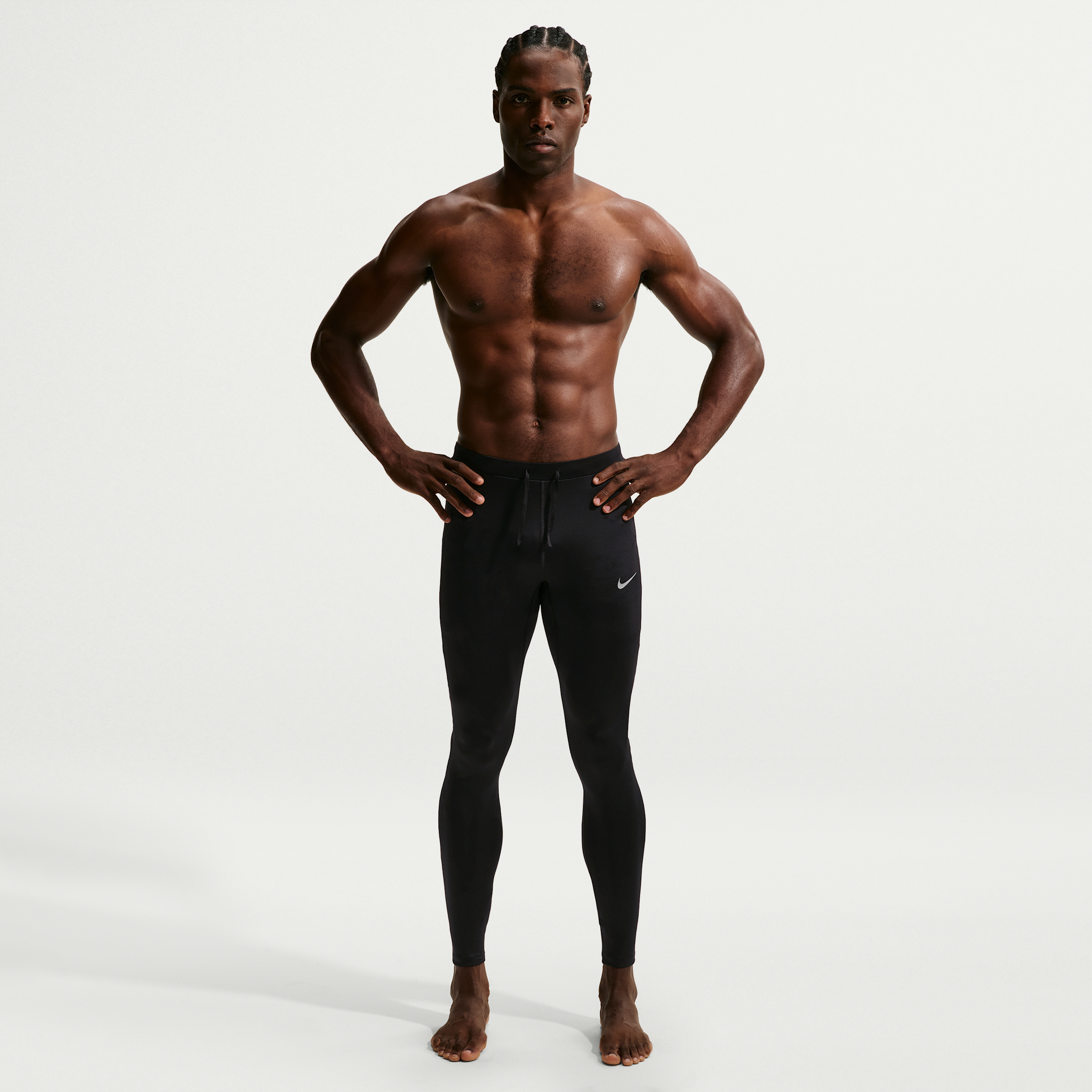 Nike Legging De Running Dri Fit Nike Miler Pour