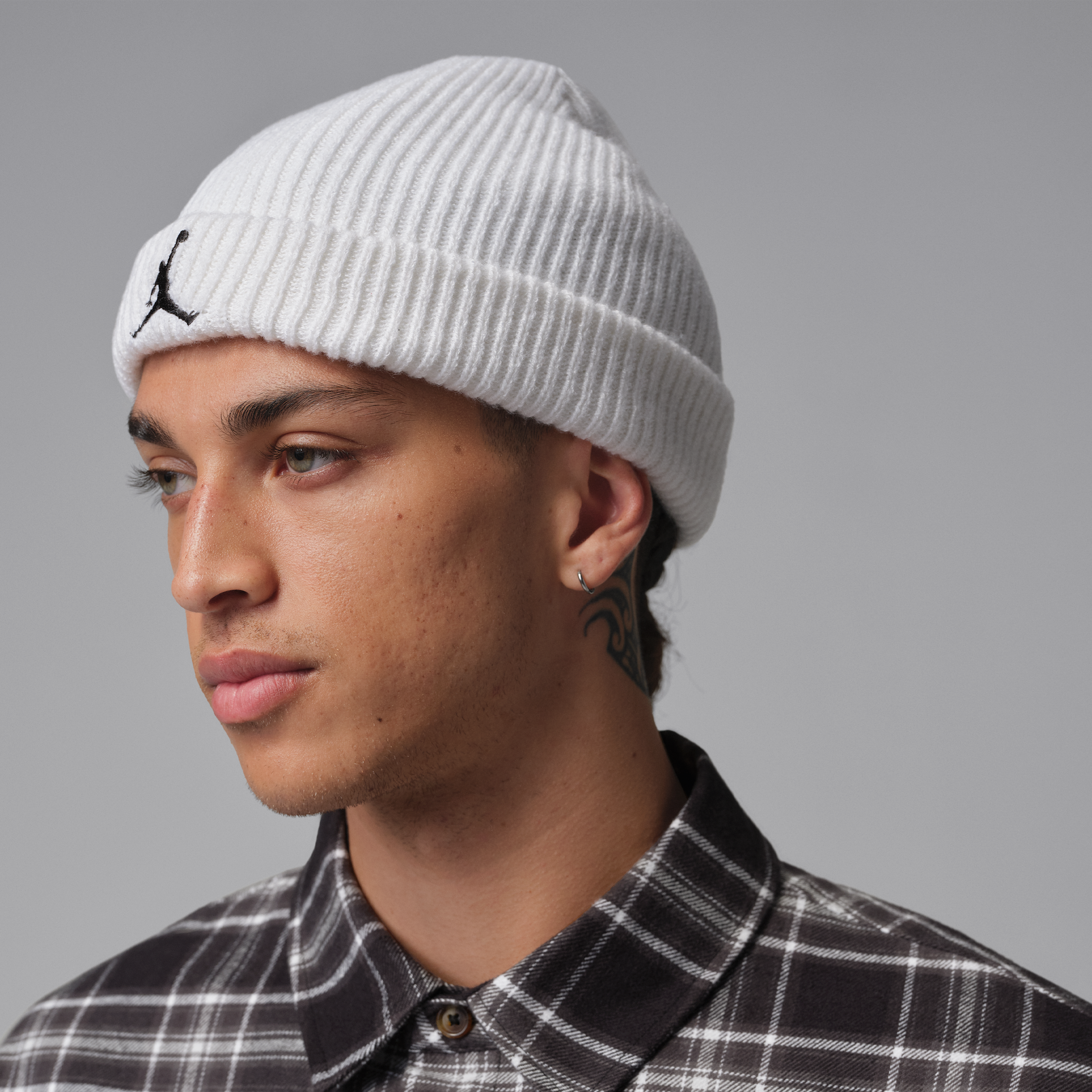 Thumbnail - Jordan Brooklyn Flanellhemd mit Grafik (Herren) - Schwarz