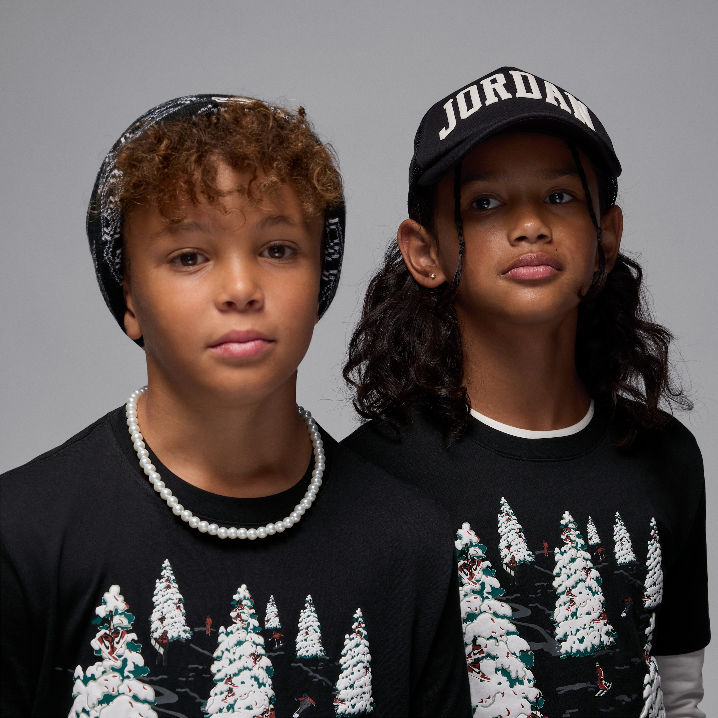 Thumbnail - Jordan Winterland T-Shirt (ältere Kinder) - Schwarz