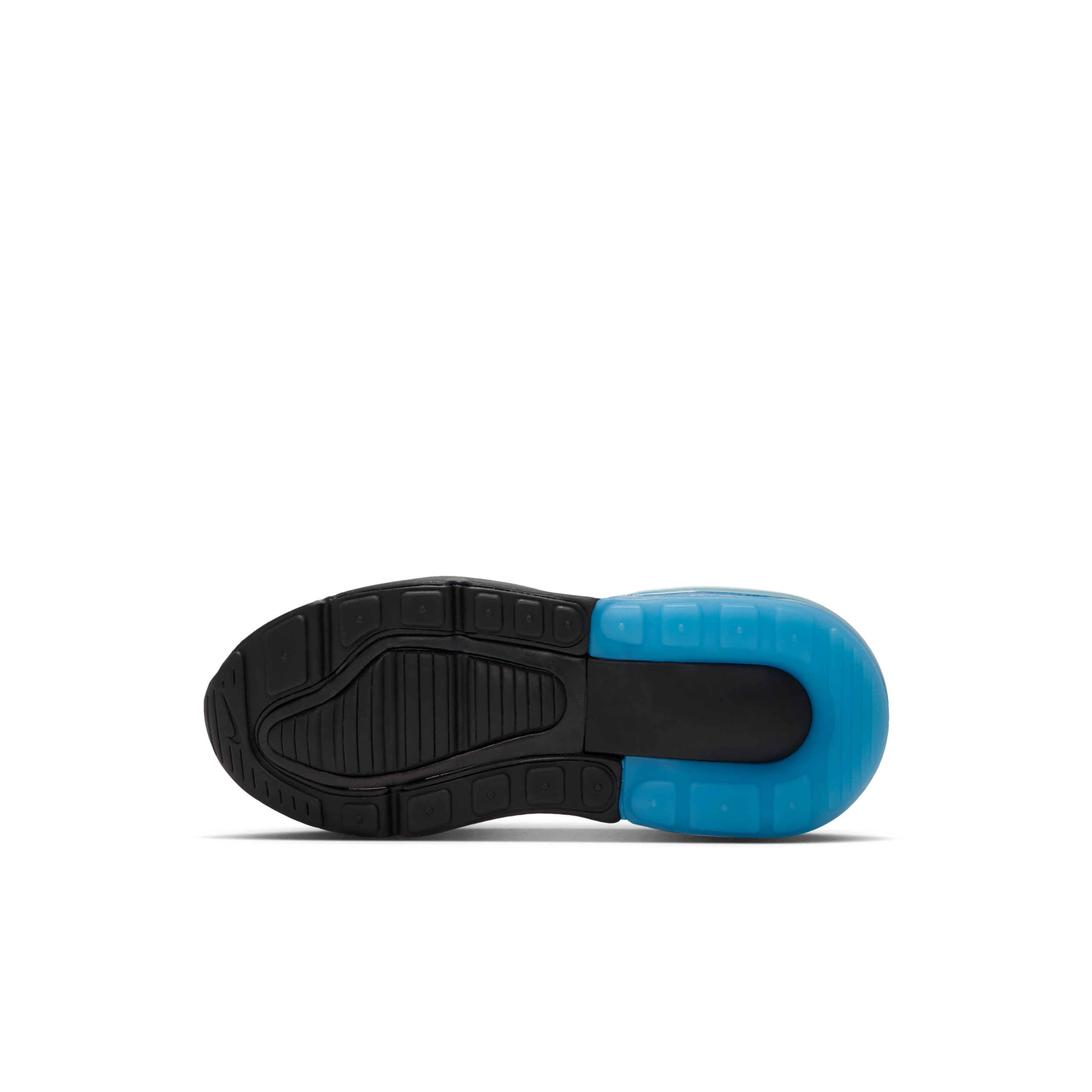 Nike Air Max 270 PS 'Black Smoke Grey Light Current Blue' | Kid's Size 3 - AO2372-054