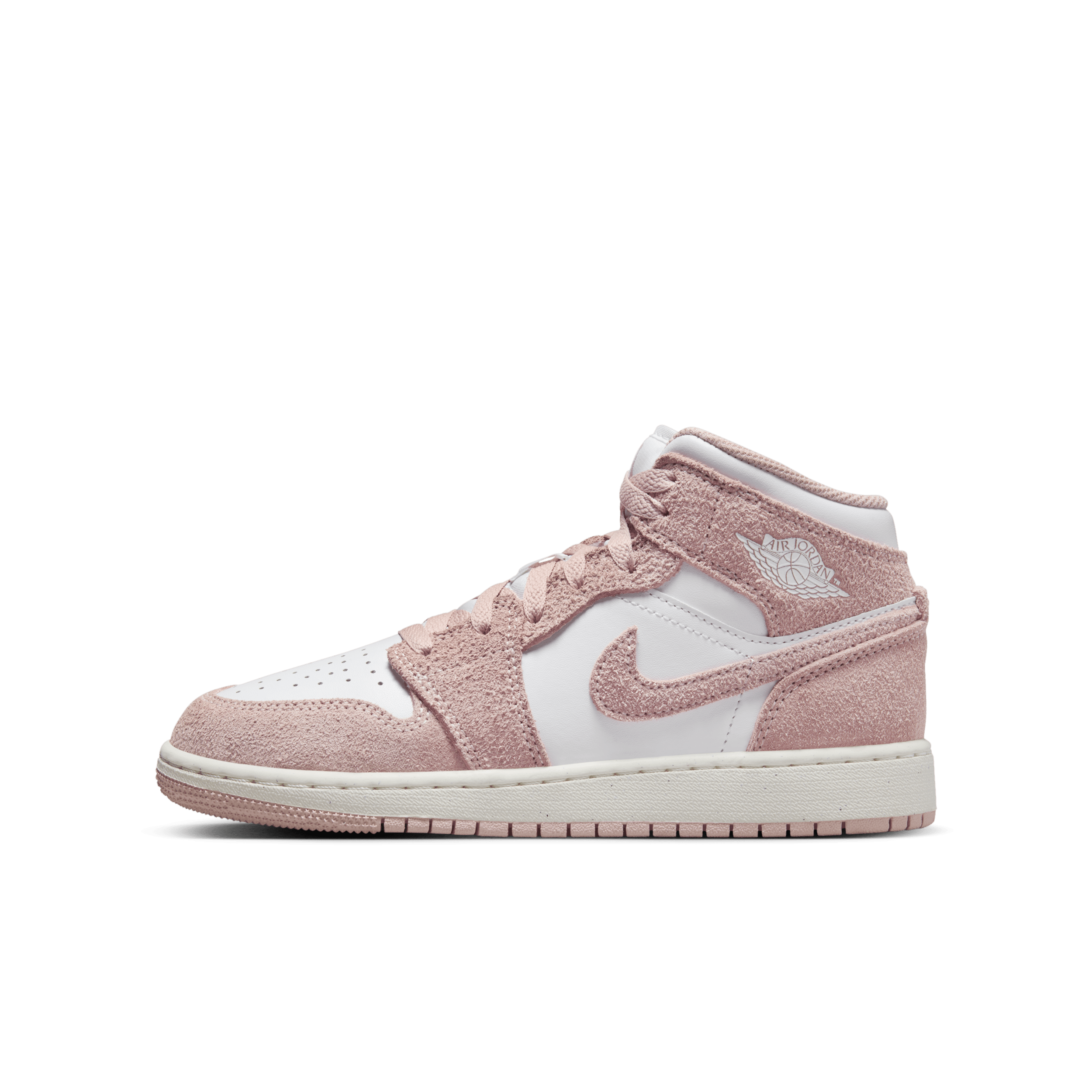 Air Jordan 1 Mid SE Schuh für ältere Kinder – Weiß
