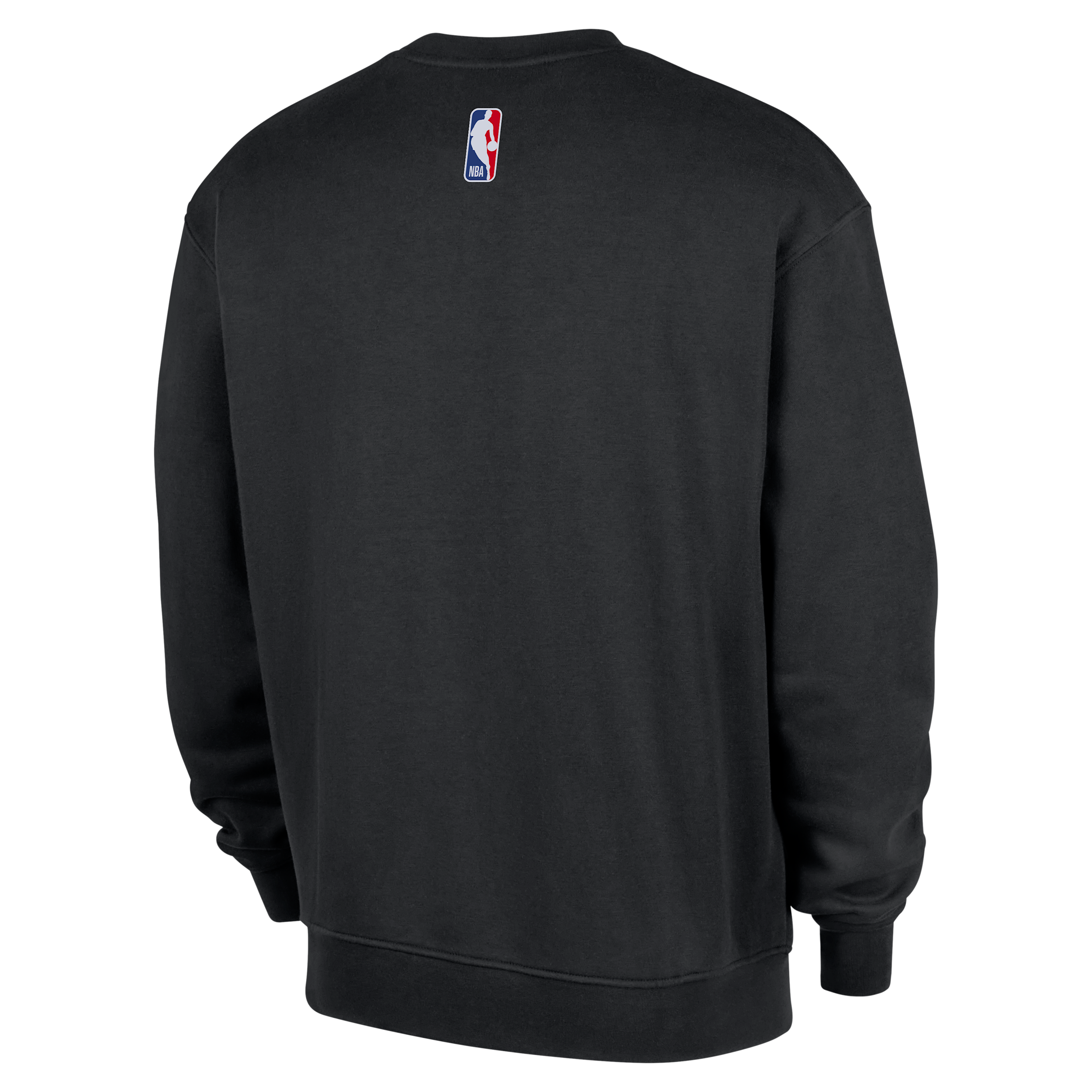 Thumbnail - Golden State Warriors Statement Essentials Jordan NBA Fleece Rundhals-Sweatshirt (Herren) - Schwarz