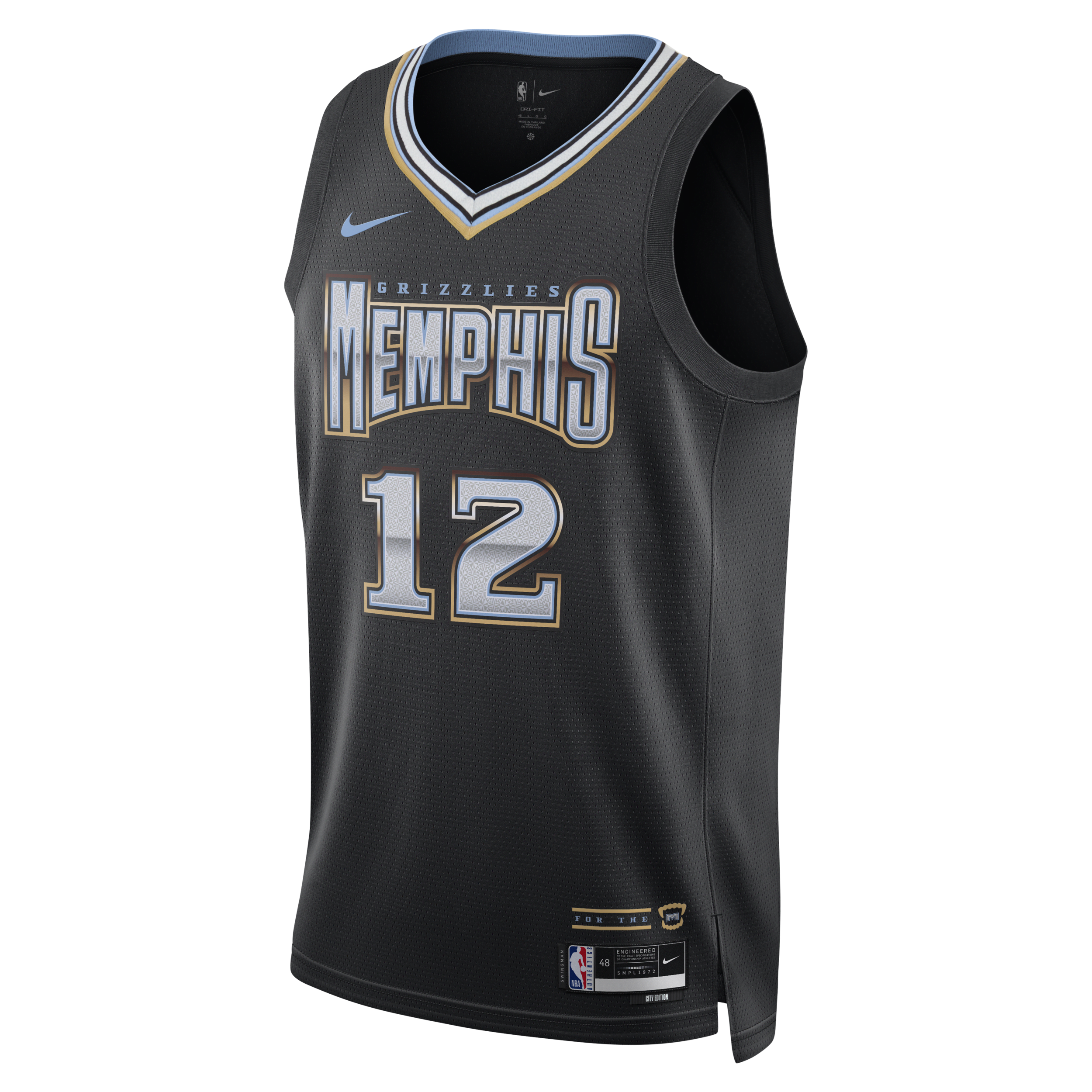 Koszulka Nike Dri-FIT NBA Swingman Ja Morant Memphis Grizzlies City Edition - Czerń