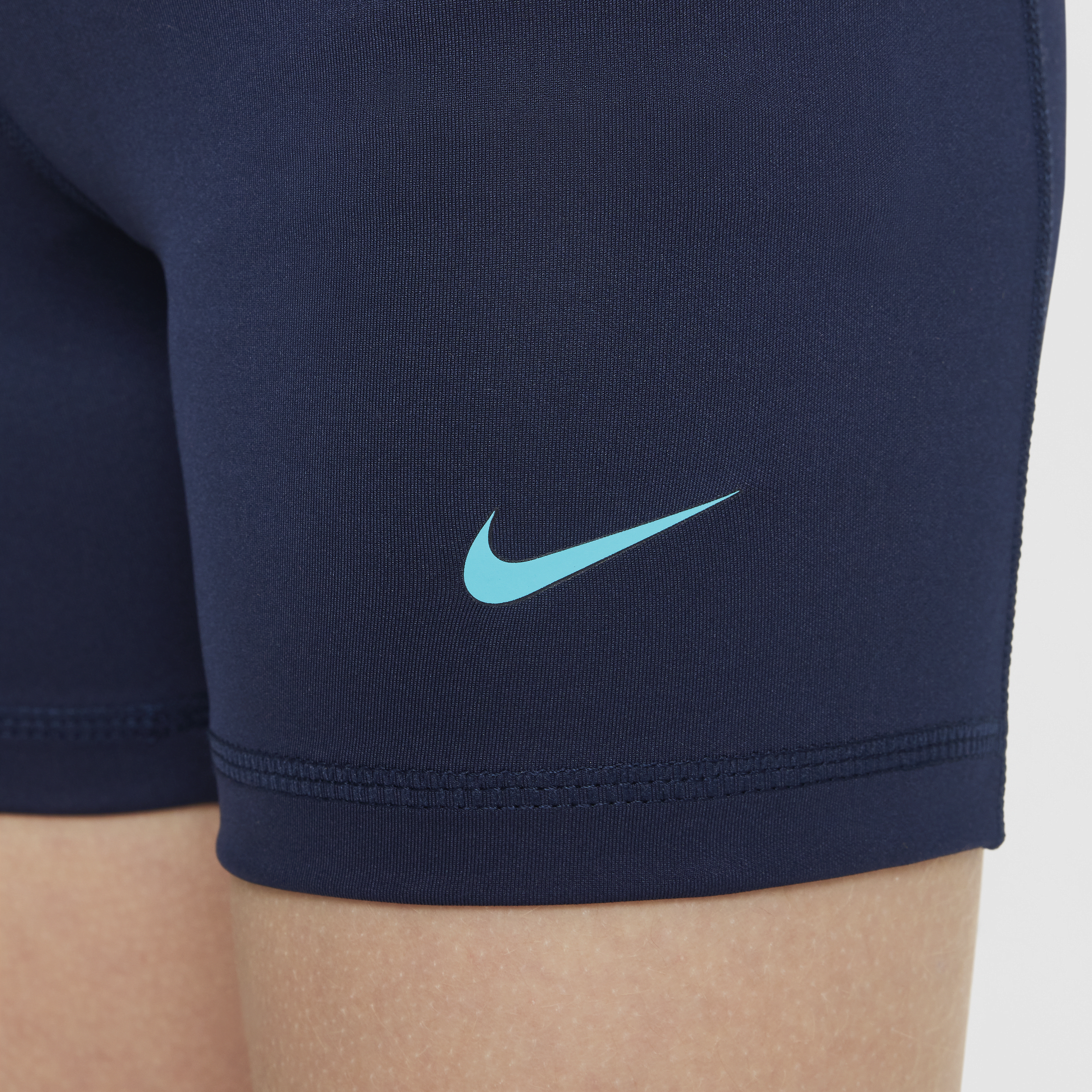 Nike Pro Dri-FIT shorts voor meisjes Blauw