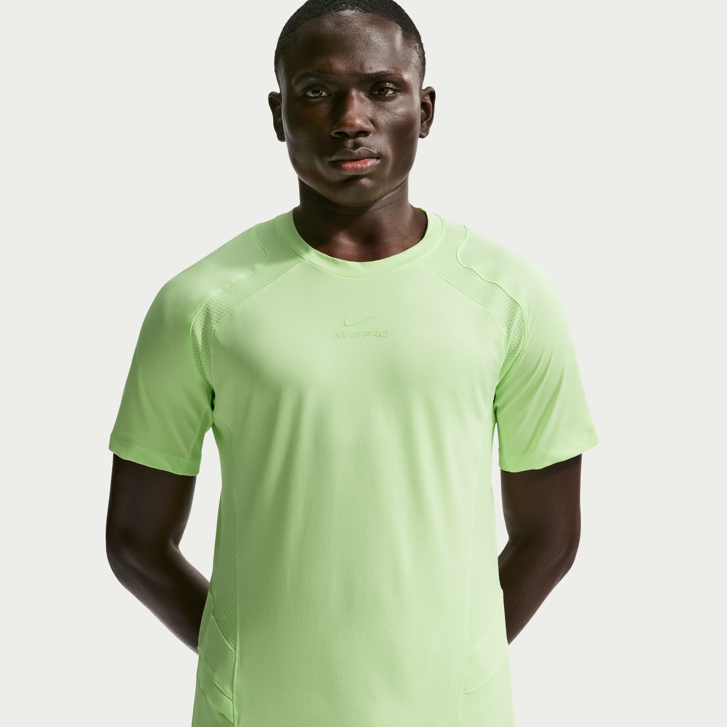 Maglia a manica corta Dri-FIT ADV Nike Pro Training – Uomo - Verde
