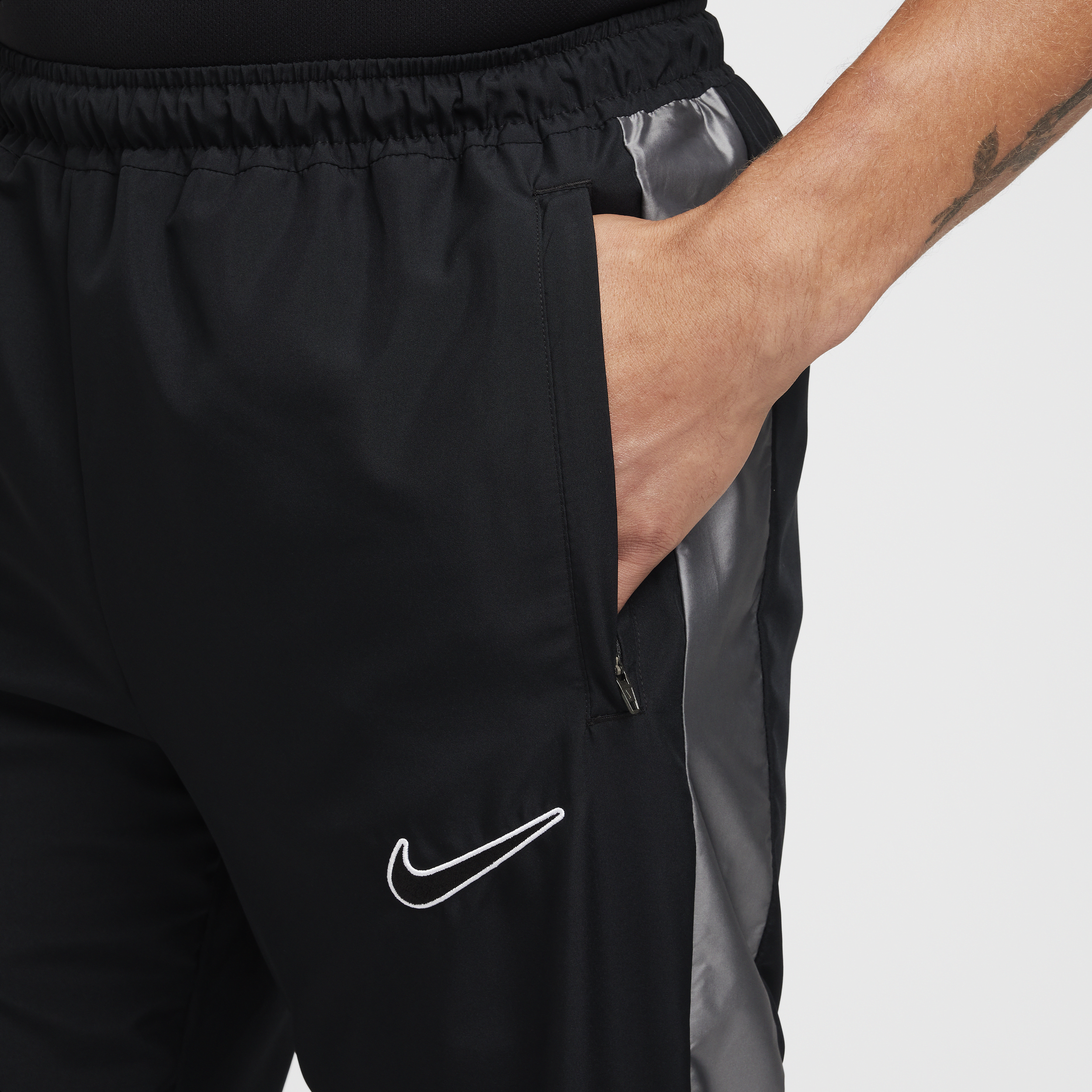 Pantalon de foot déperlant Nike Academy pour homme - Noir