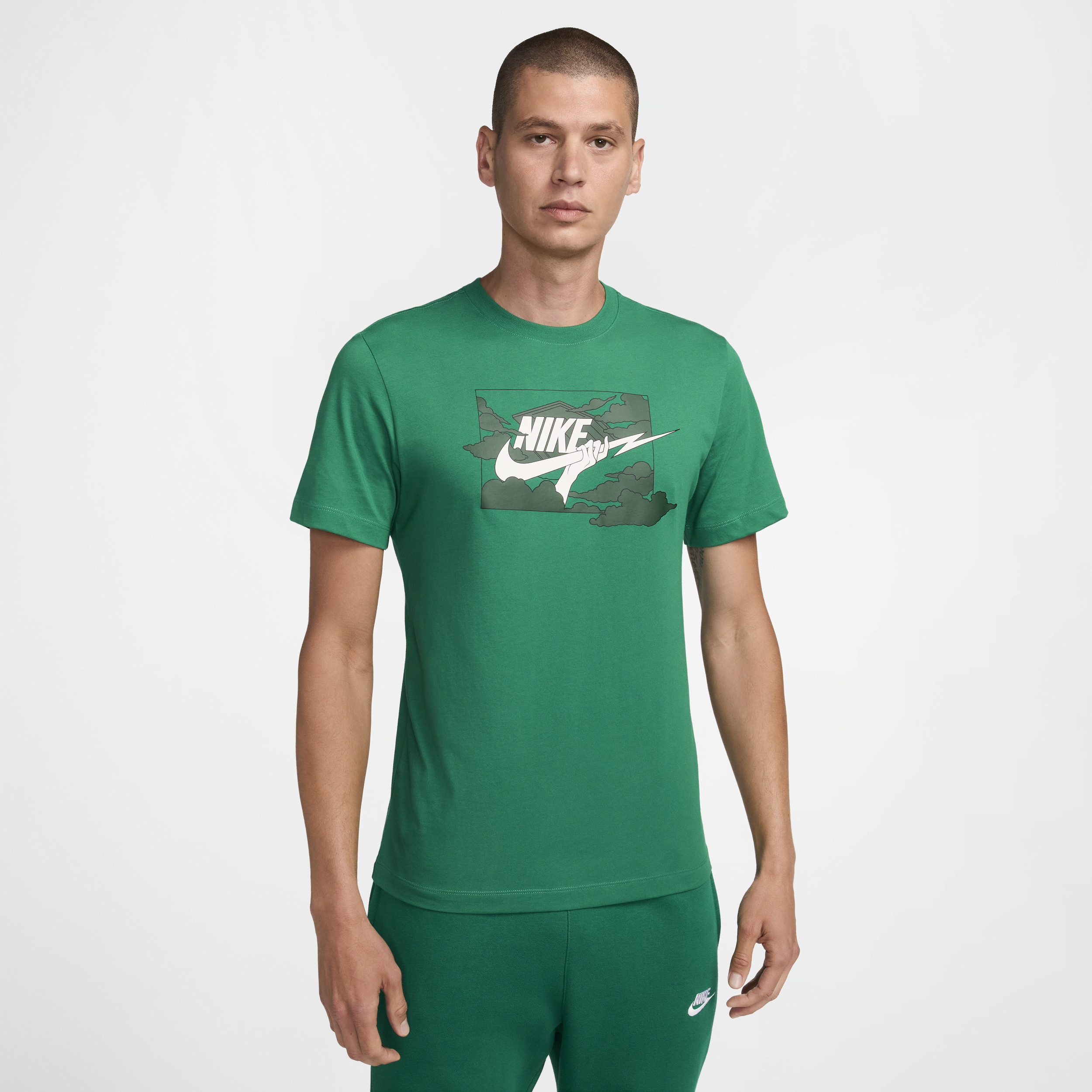 T-shirt Nike Club pour homme - Vert