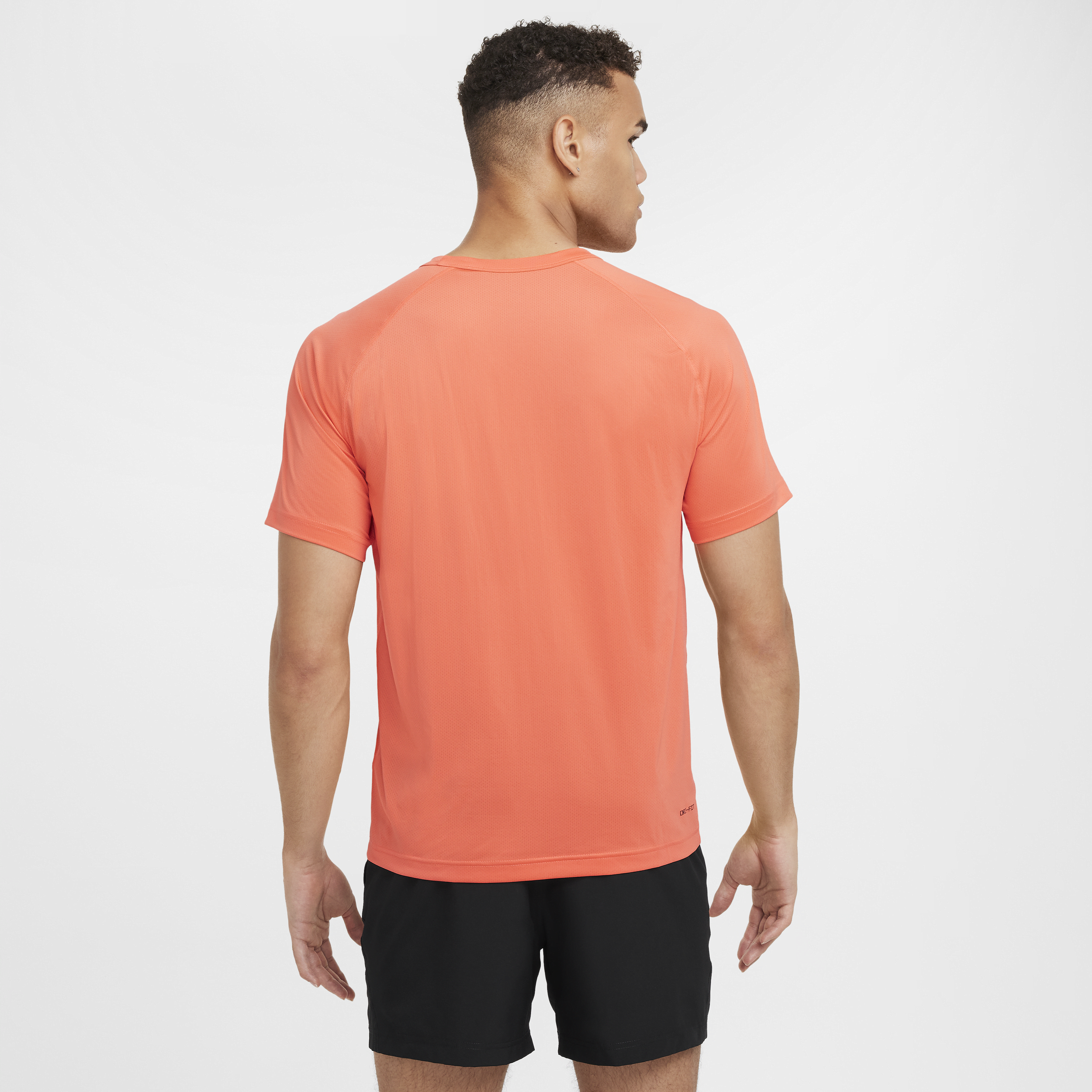 Haut de fitness à manches courtes Dri-FIT Nike Ready pour homme - Rose