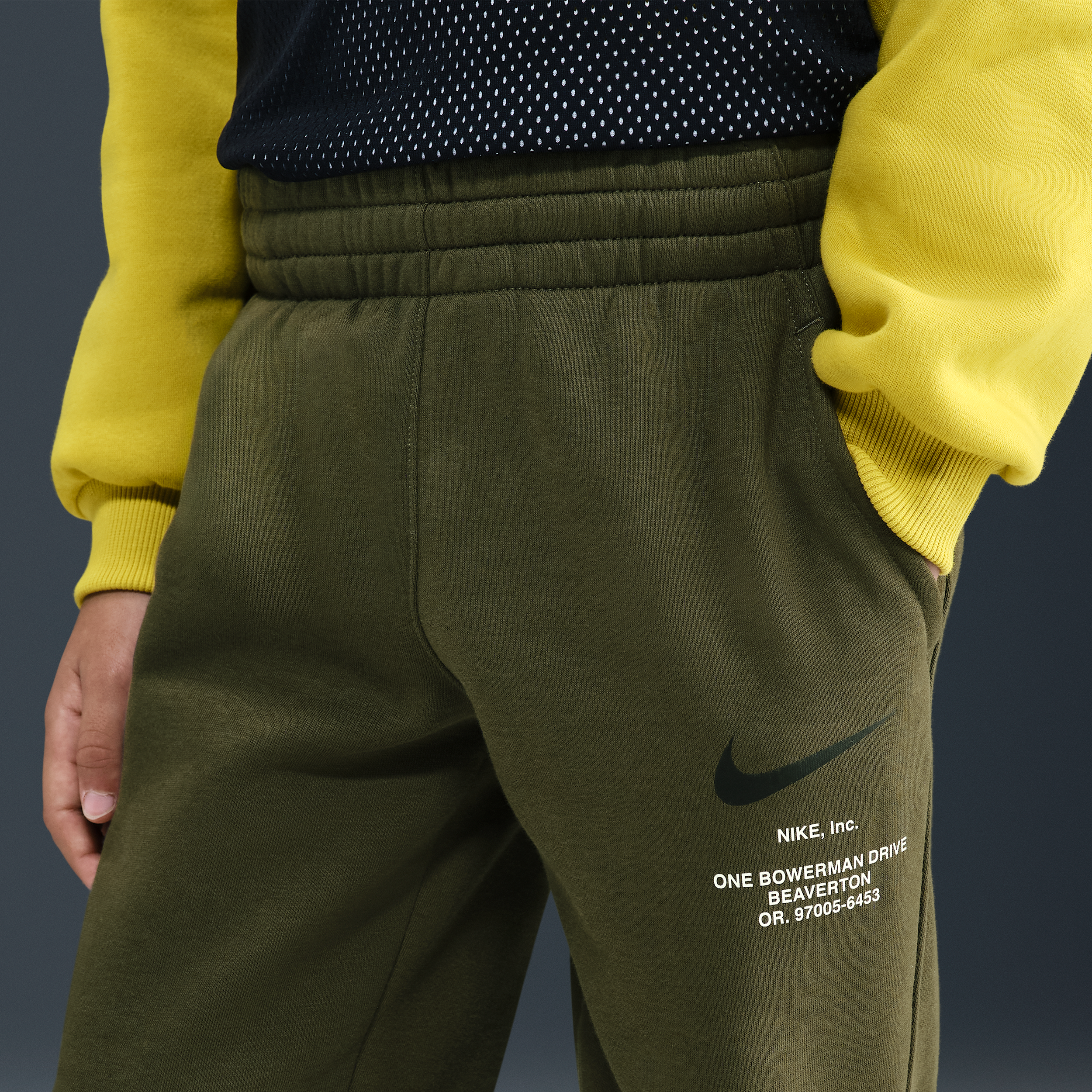 Thumbnail - Nike Sportswear Fleece-Jogger für ältere Kinder (Jungen) - Grün