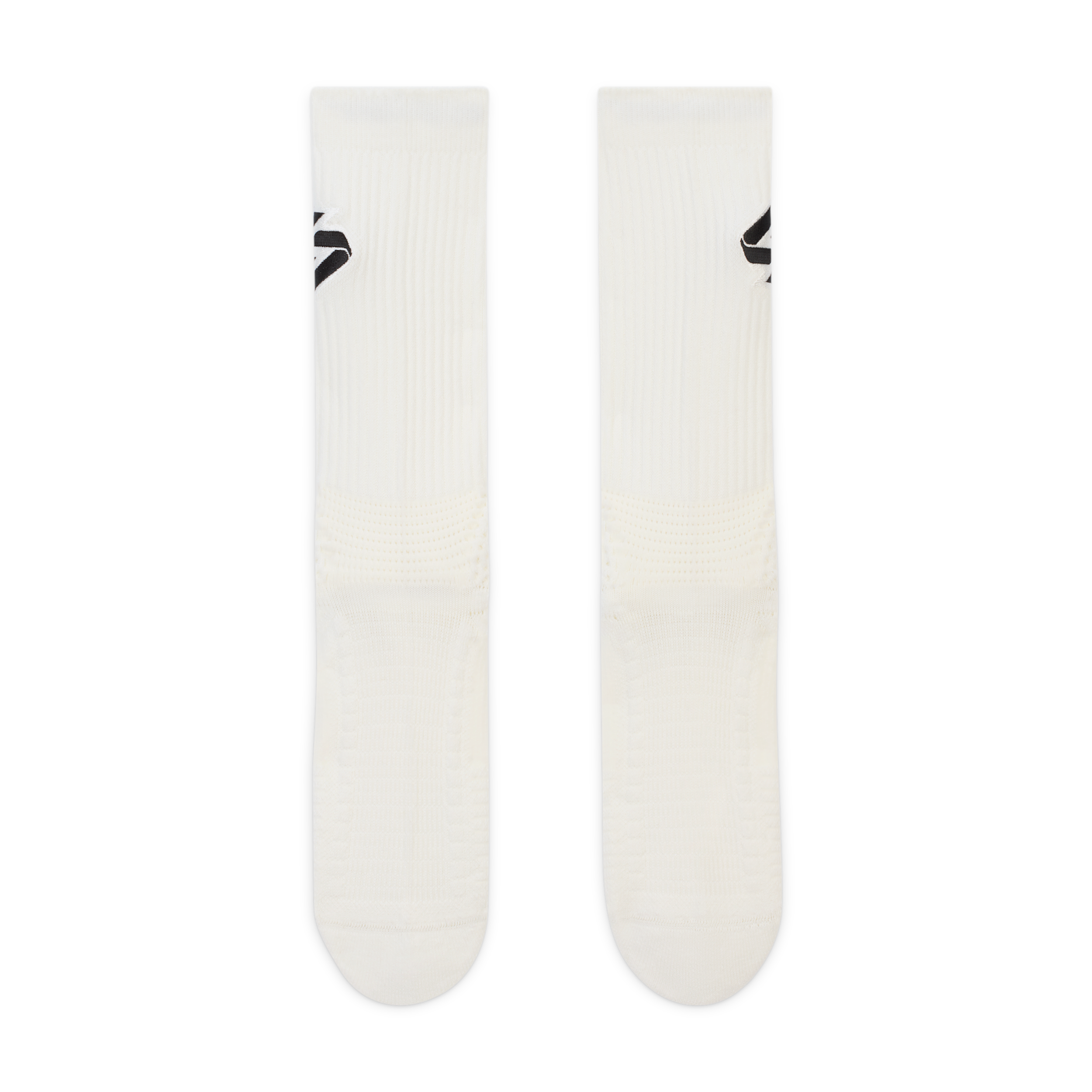 Thumbnail - Luka Elite gepolsterte Crew-Socken - Weiß
