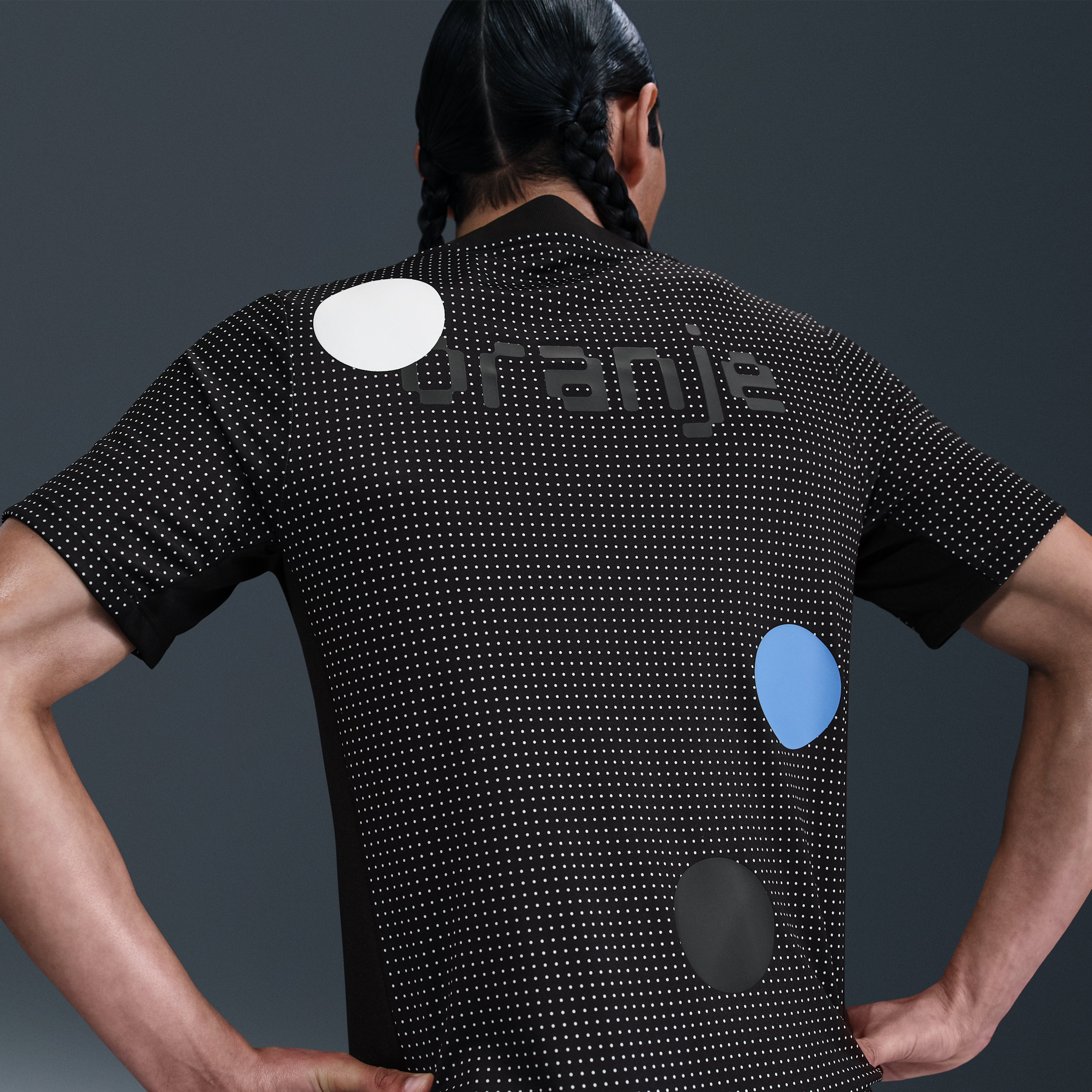 Thumbnail - Niederlande Academy Pro Nike Dri-FIT kurzärmeliges Pre-Match-Fußballoberteil für Herren - Schwarz