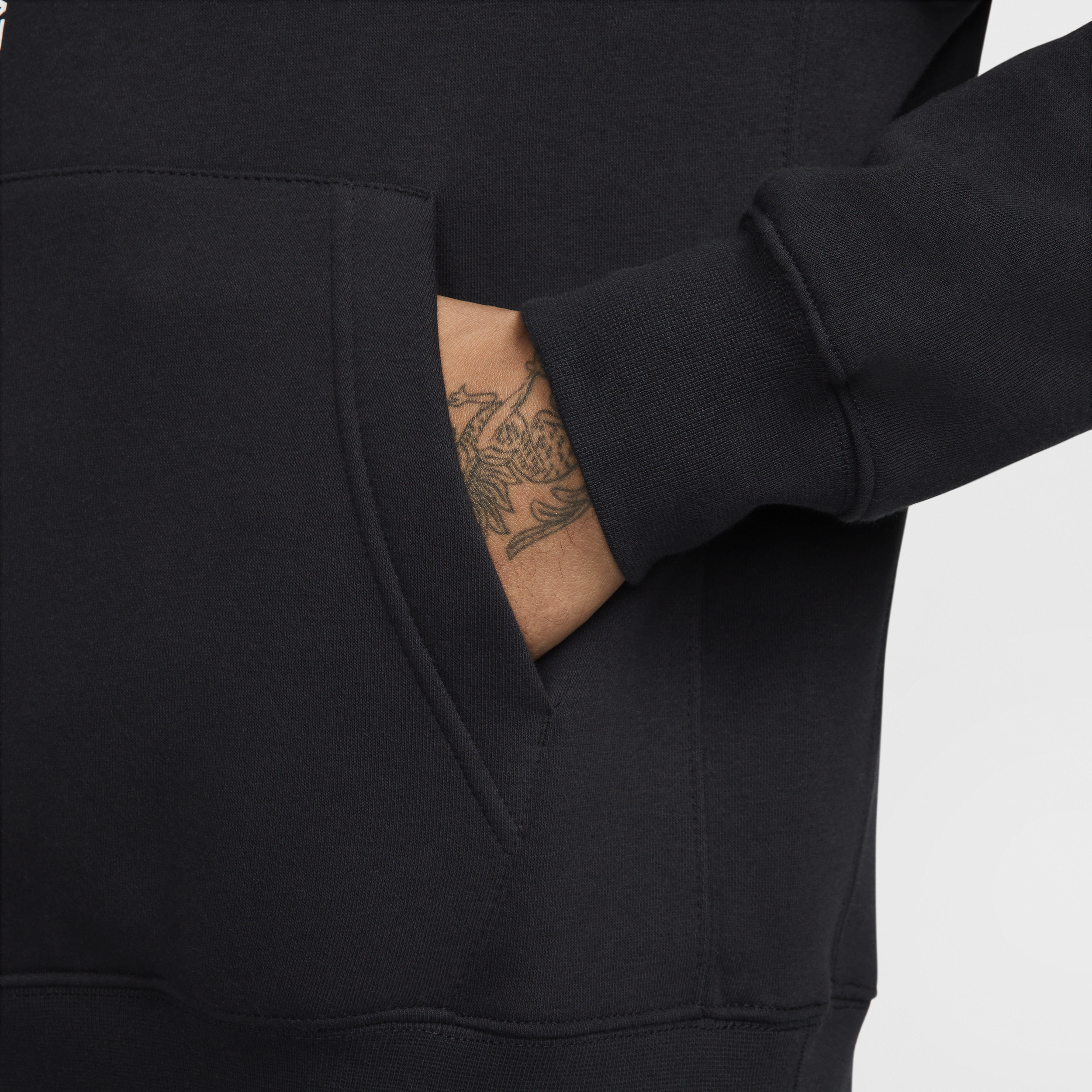 Sweat à capuche en Fleece Nike Sportswear House of Innovation (Paris) pour homme - Noir