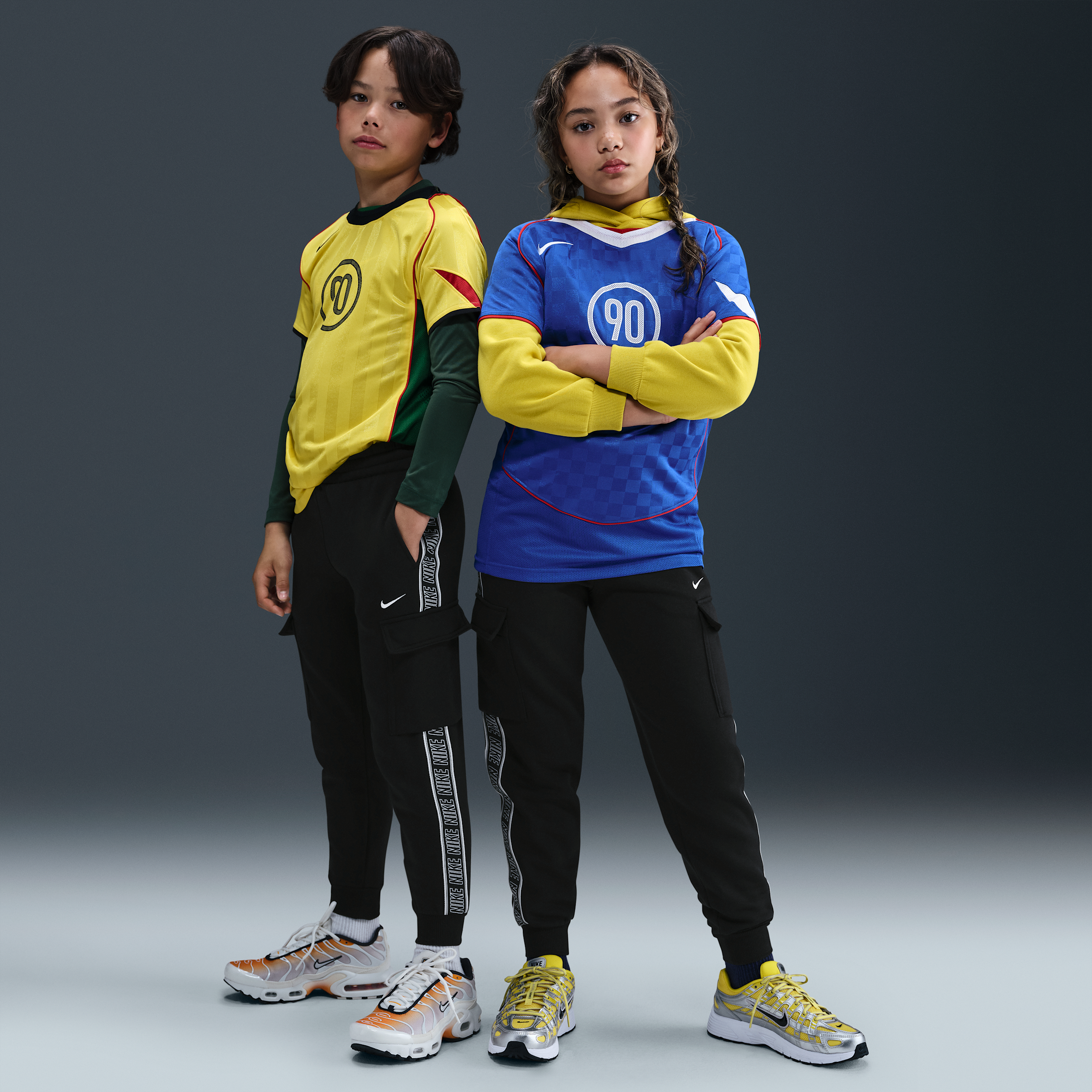 Nike Sportswear Club Fleece cargobroek voor kids Zwart