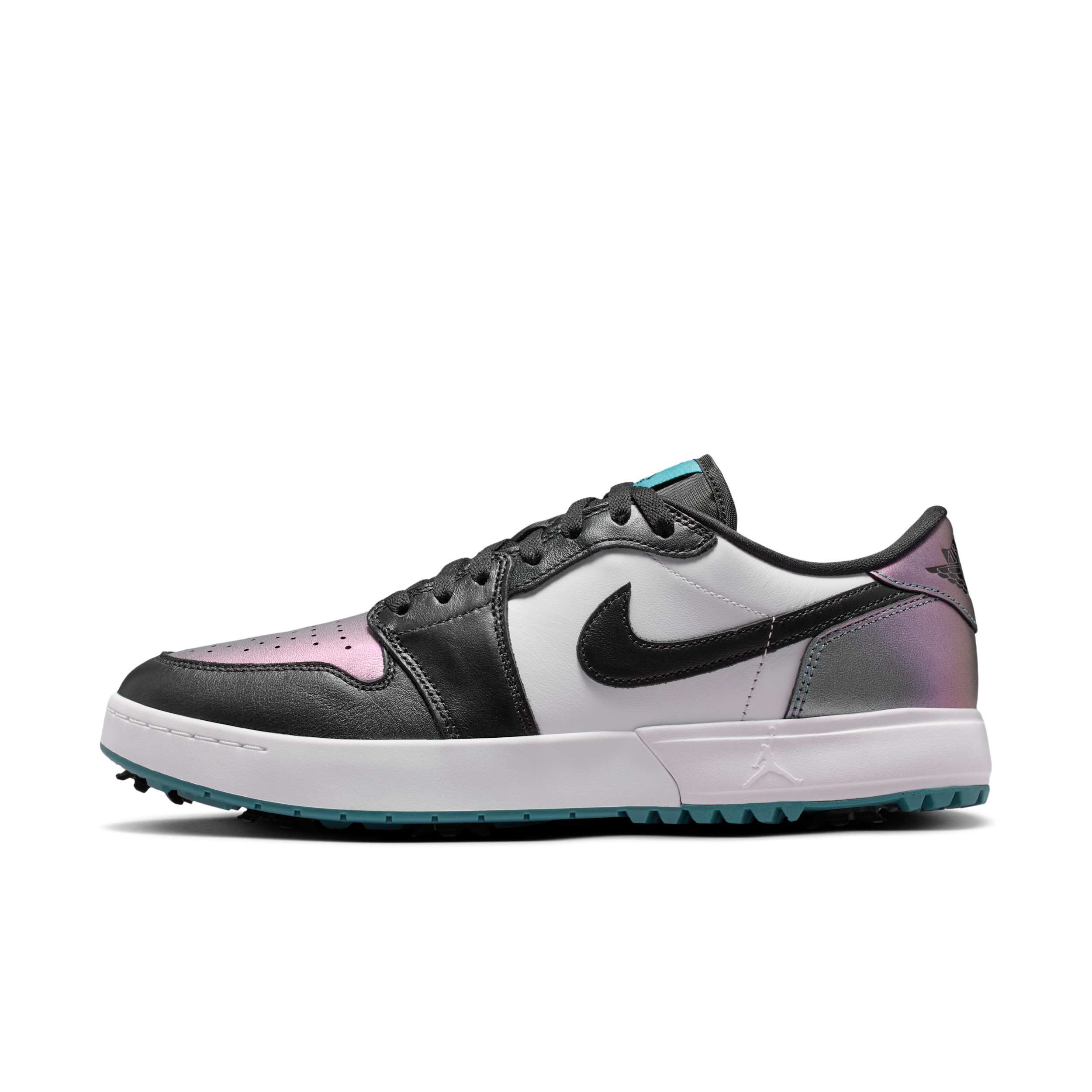Air Jordan 1 Low G Spiked Golfskor, Grön