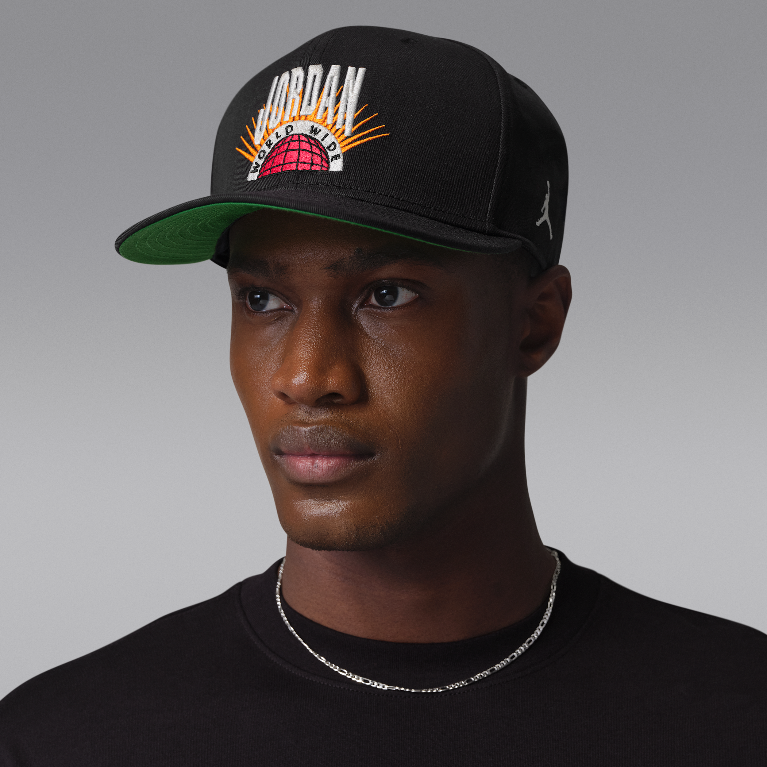 Cappello strutturato con visiera piatta Jordan Essentials Pro - Nero