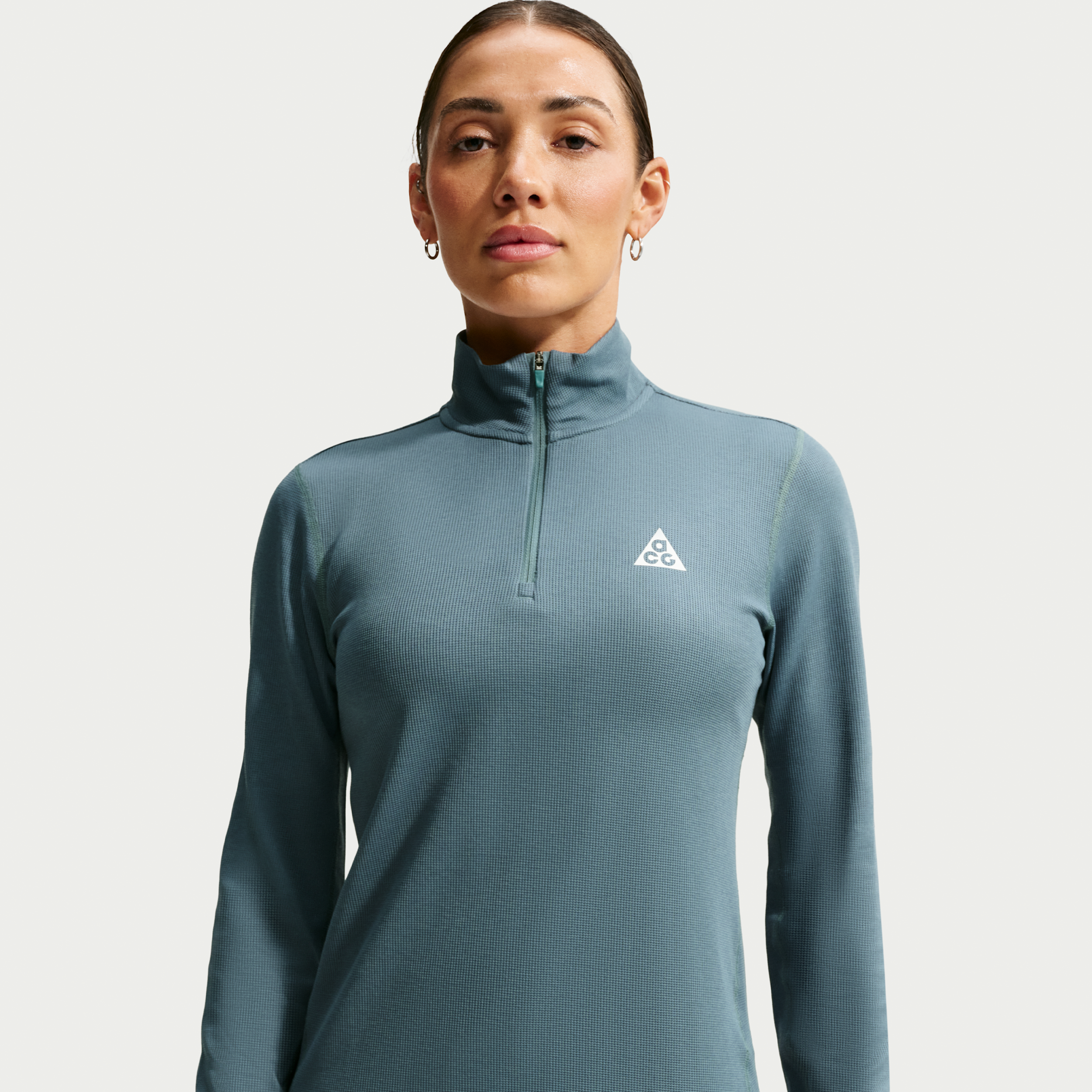 Nike Haut De Trail A Demi Zip Dri Fit Nike Acg Pour