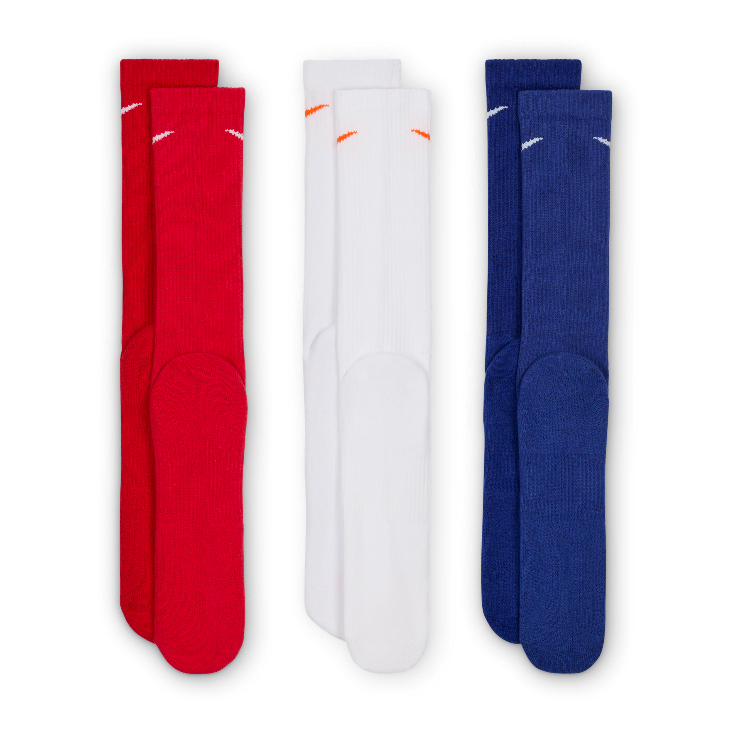 Thumbnail - Nike Everyday Plus Cushioned Crew-Trainingssocken (3 Paar) - Multi-Color