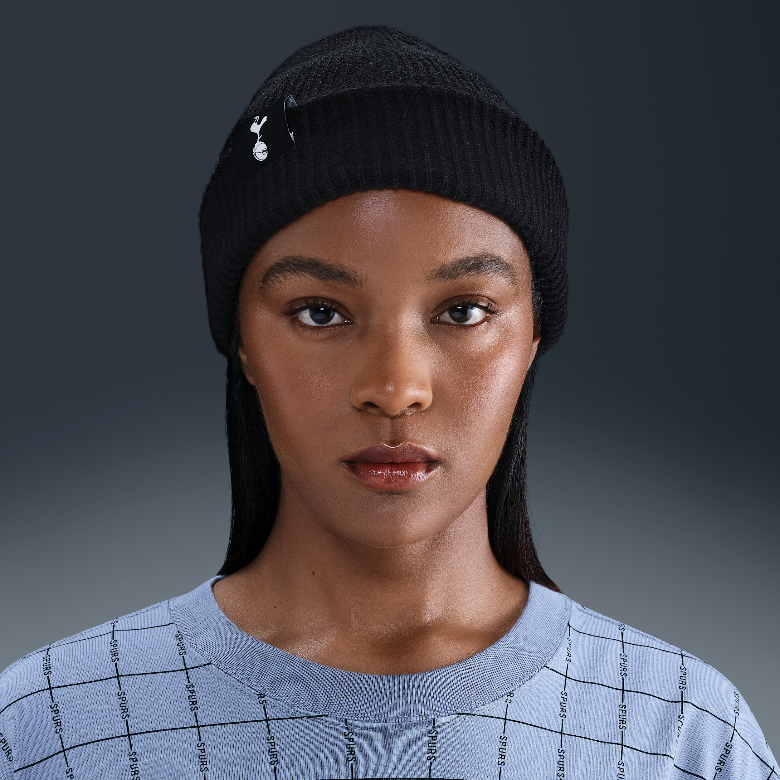 Thumbnail - Tottenham Hotspur Nike Terra Beanie - Schwarz