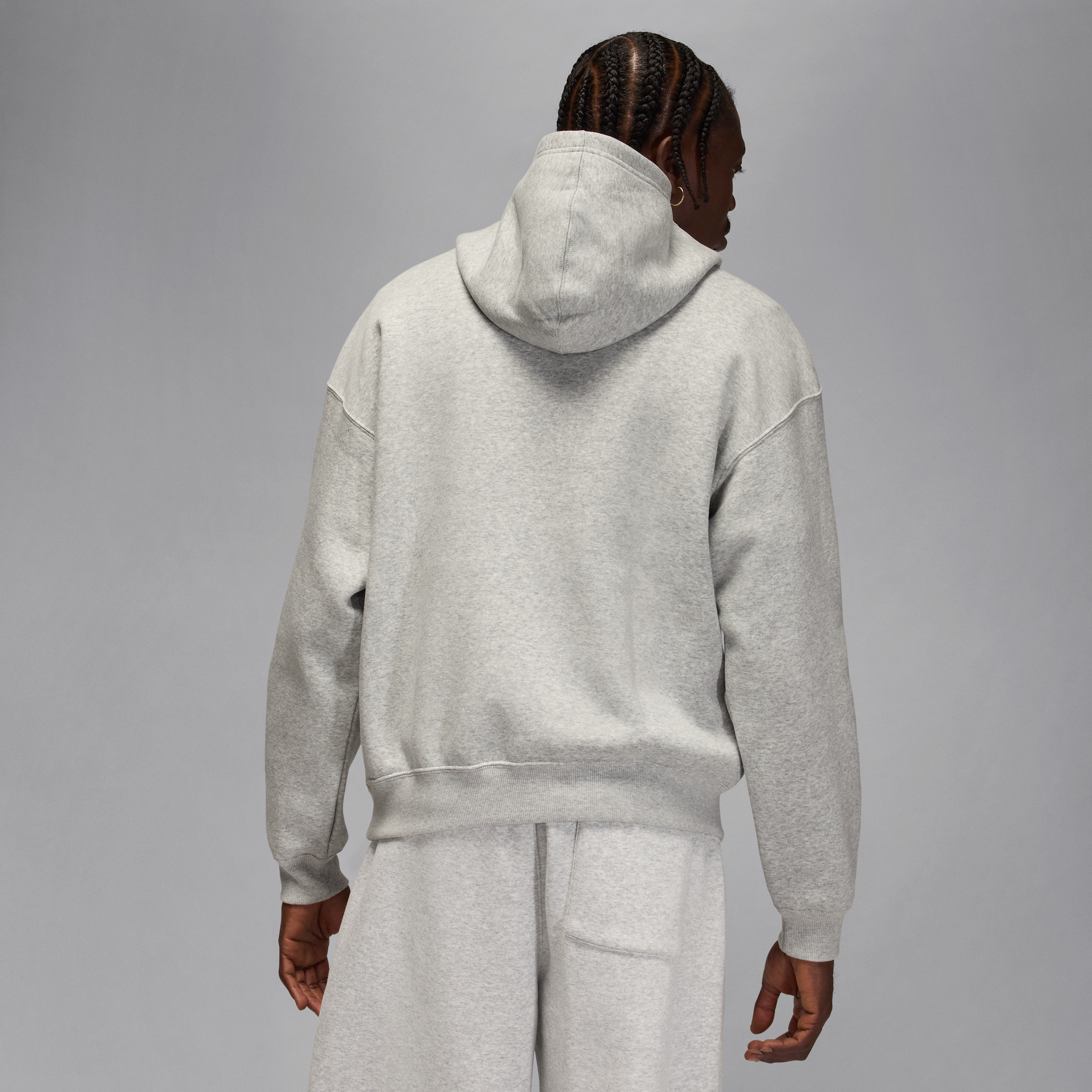 Thumbnail - Jordan Brooklyn Fleece Oversized-Hoodie (Herren) - Grau