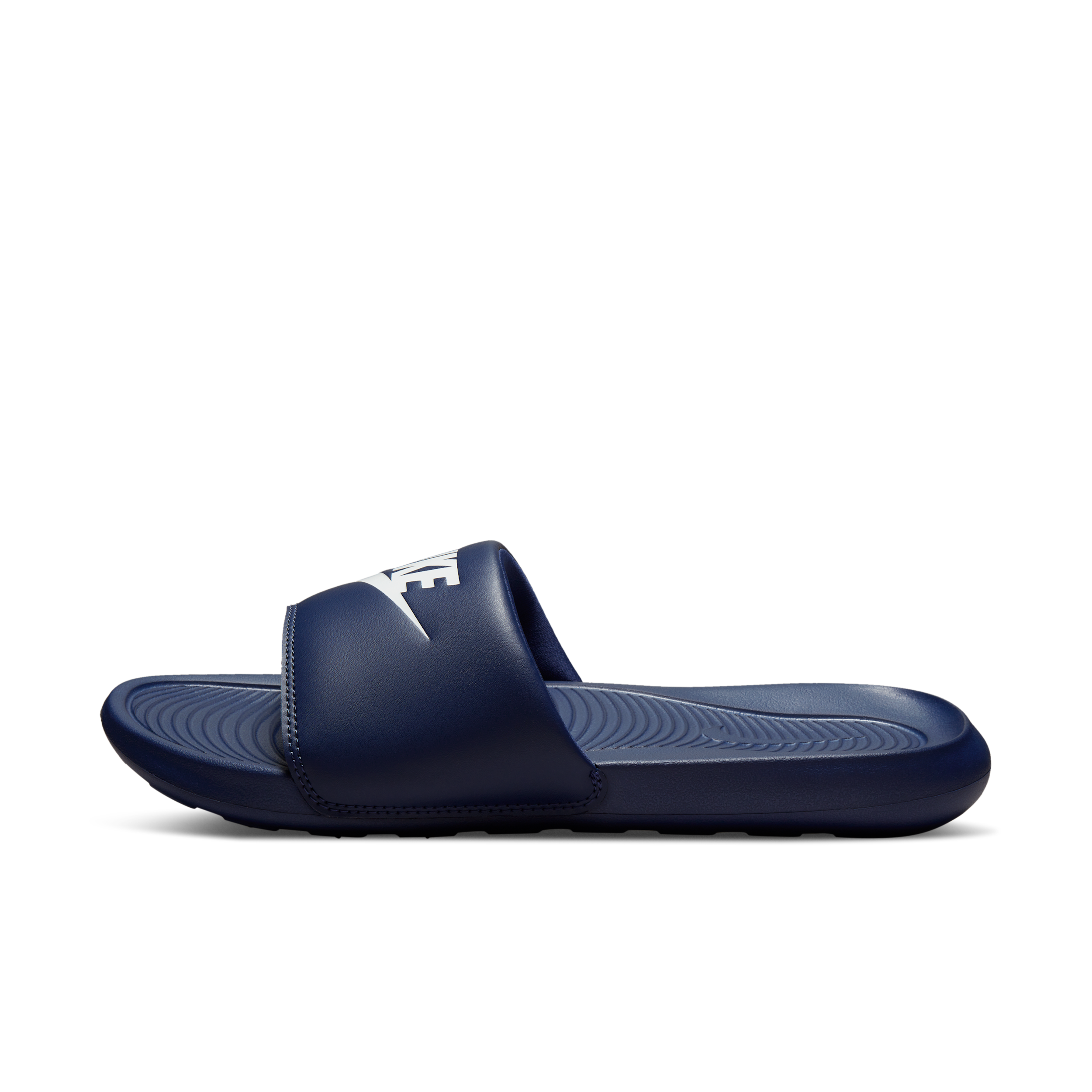 Nike Victori One Slide Midnight Navy White - CN9675-401