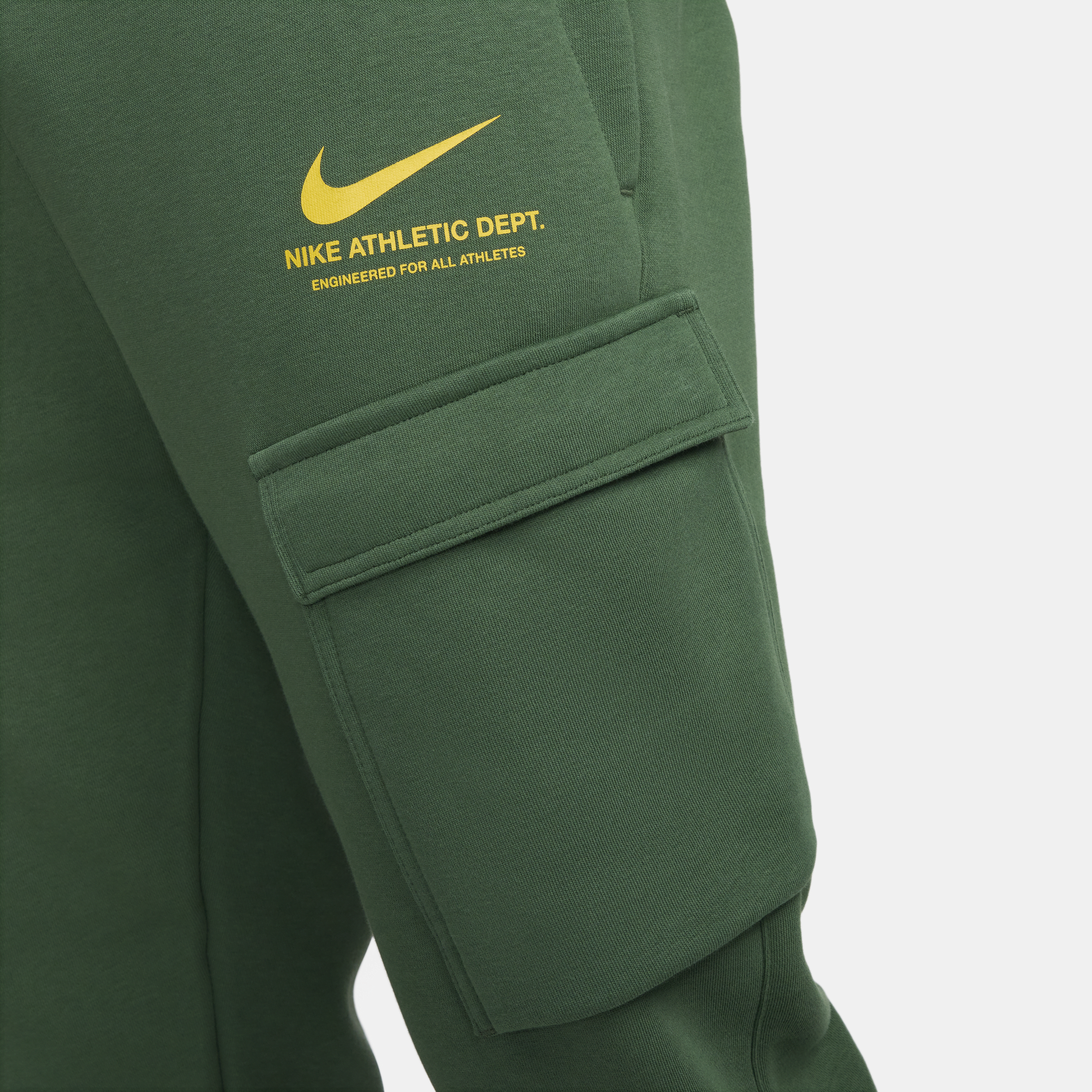 Nike Sportswear Cargobroek van fleece voor heren Groen