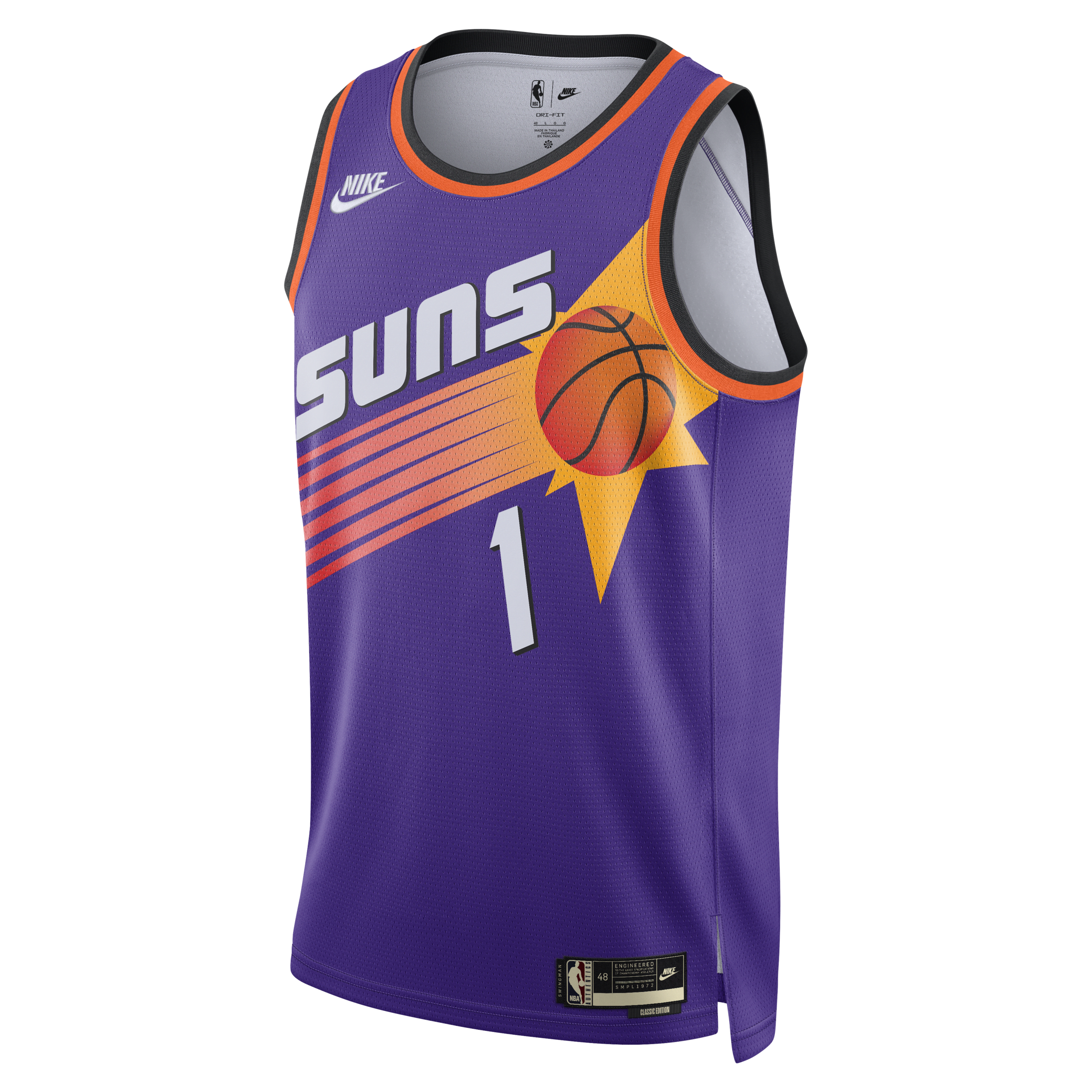 Koszulka Nike Dri-FIT NBA Swingman Phoenix Suns - Fiolet