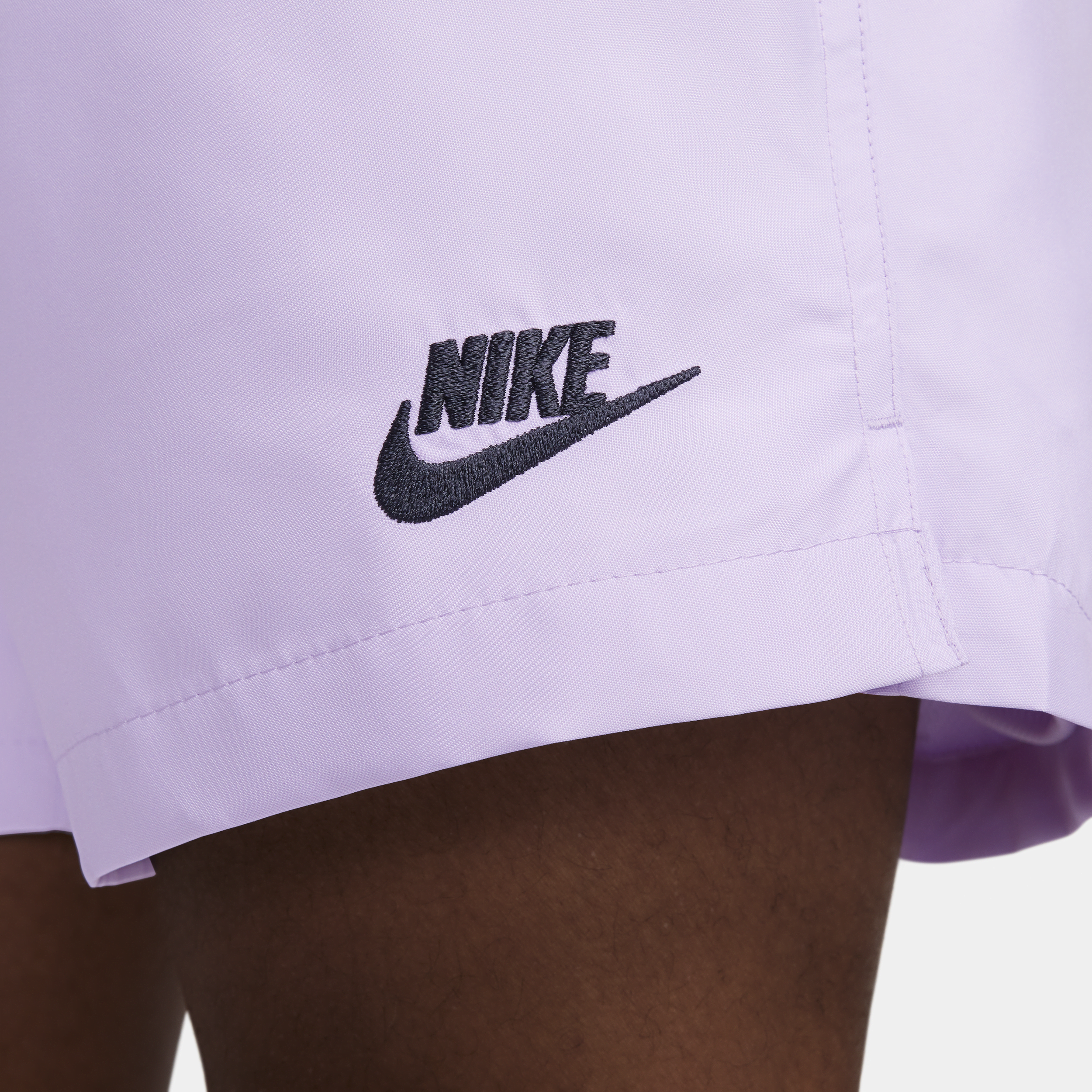 Nike Sportswear Geweven flowshorts voor heren Paars