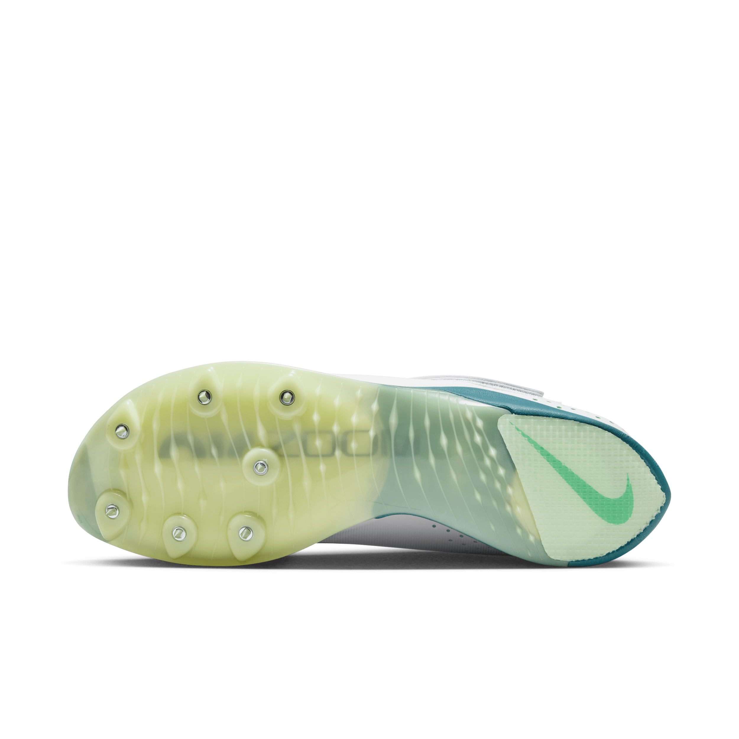 Nike Long Jump Elite White Barely Green Bright Spruce - FZ9326-100