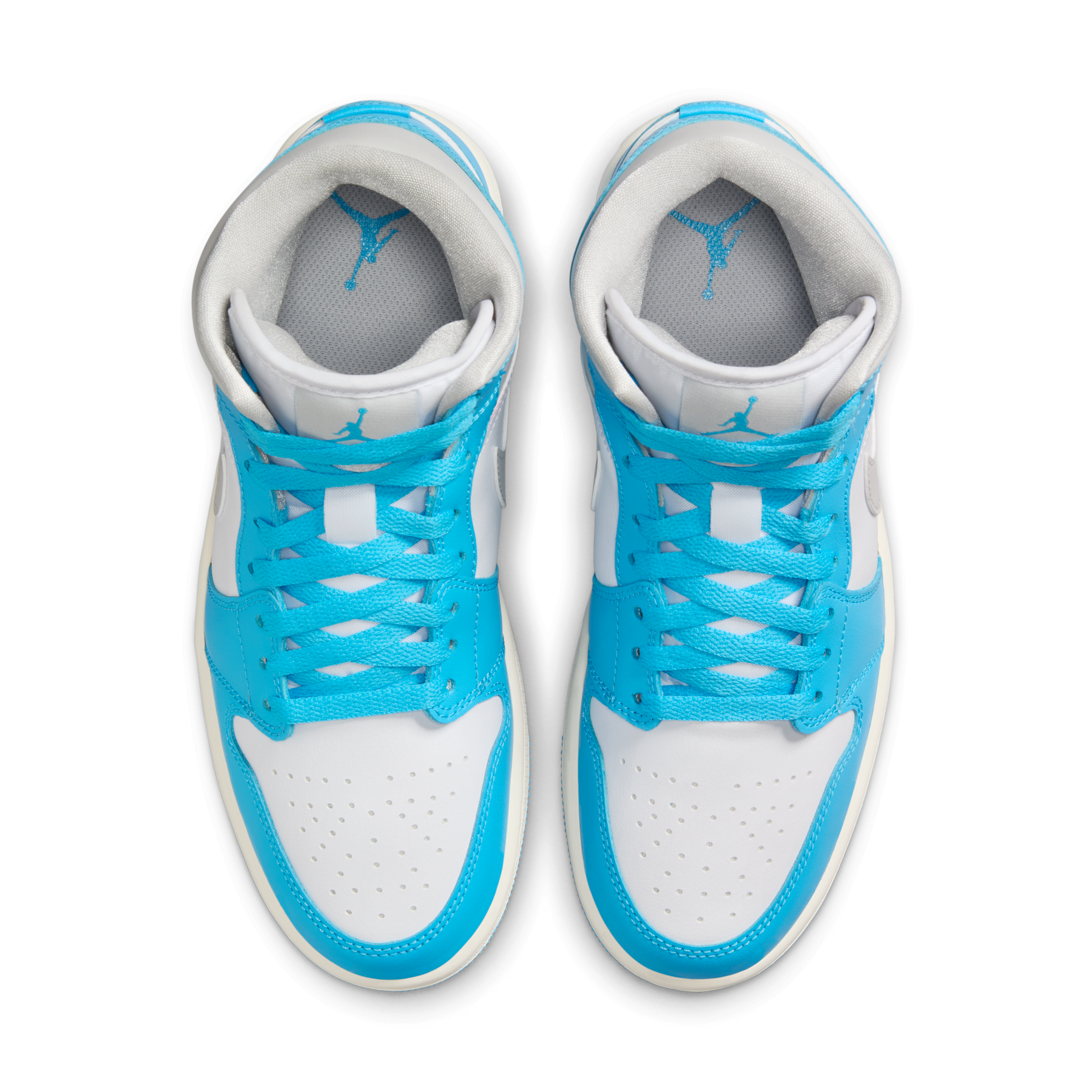 Chaussure Air Jordan 1 Mid pour Femme - Bleu