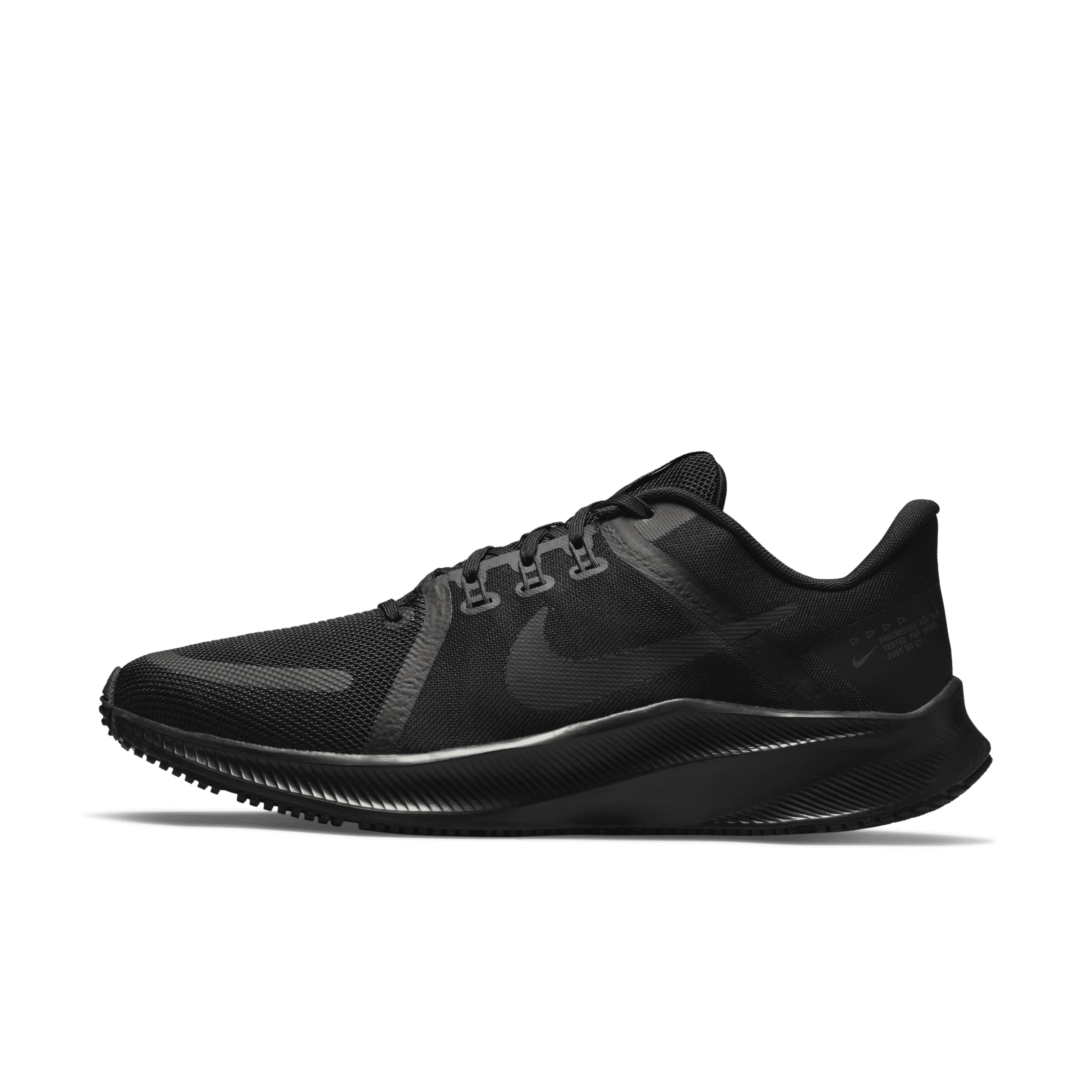 Nike Quest 4 Hardloopschoenen voor heren (straat) – Zwart