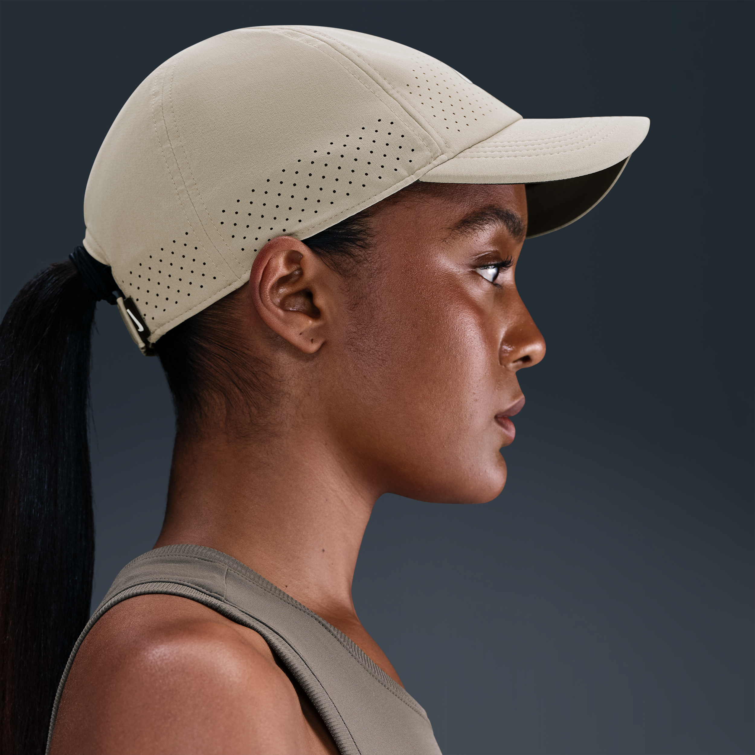 Thumbnail - Nike Dri-FIT ADV Club unstrukturierte Tennis-Cap - Braun