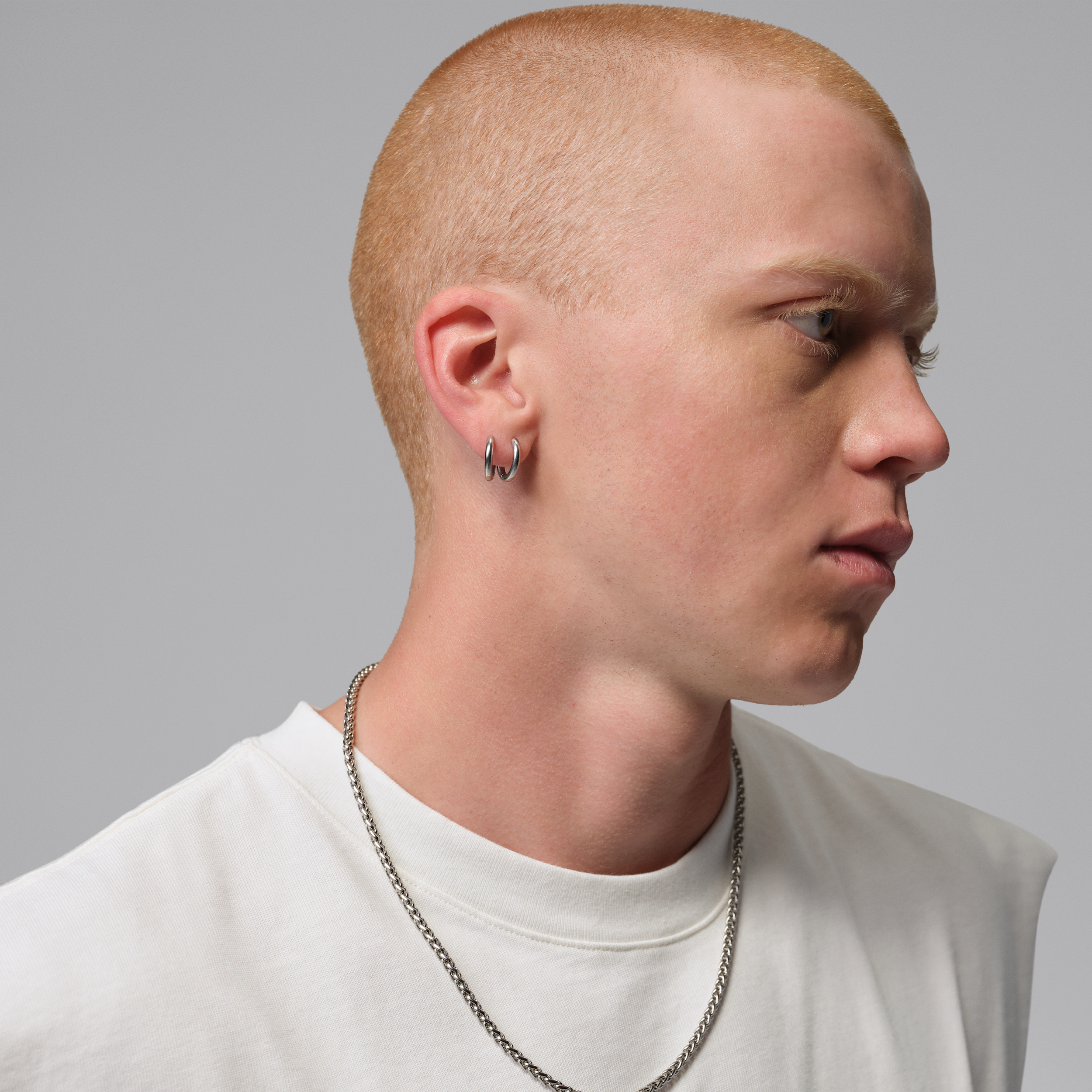 Thumbnail - Jordan Brooklyn Ärmelloses Muskel-Oberteil (Herren) - Weiß