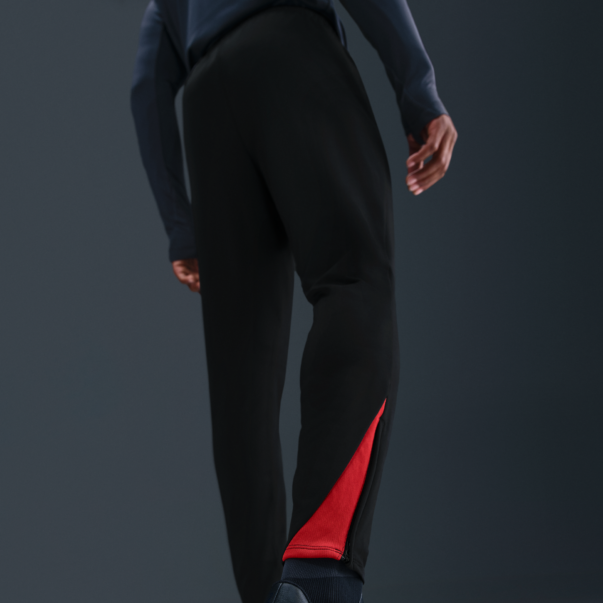 Thumbnail - Atlético Madrid Strike Third Nike Dri-FIT Total 90 Fußballhose aus Strickmaterial (Herren) - Schwarz