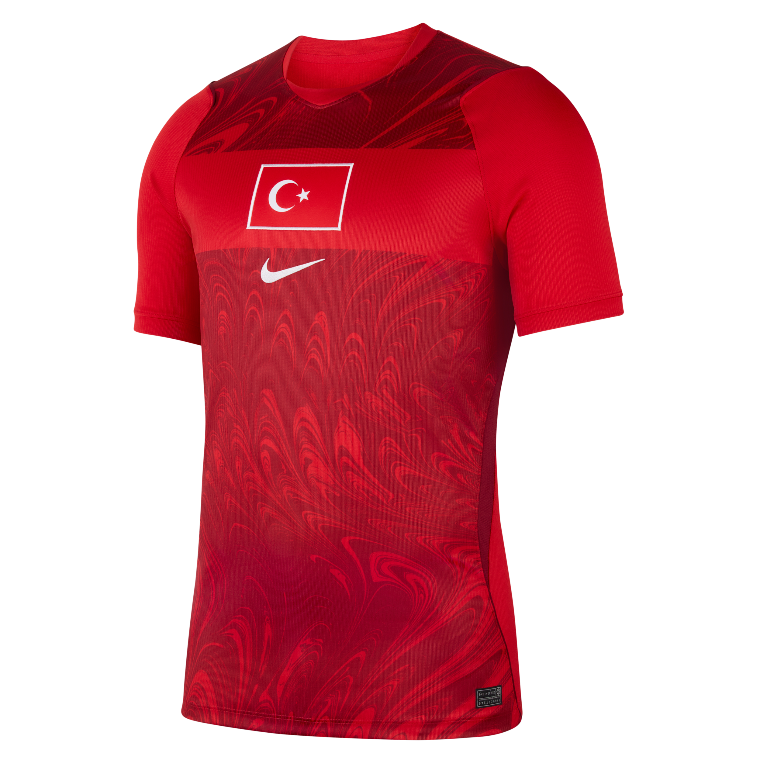Tyrkiet 2026 Nike Dri-FIT Replica-fodboldtrøje til mænd - rød