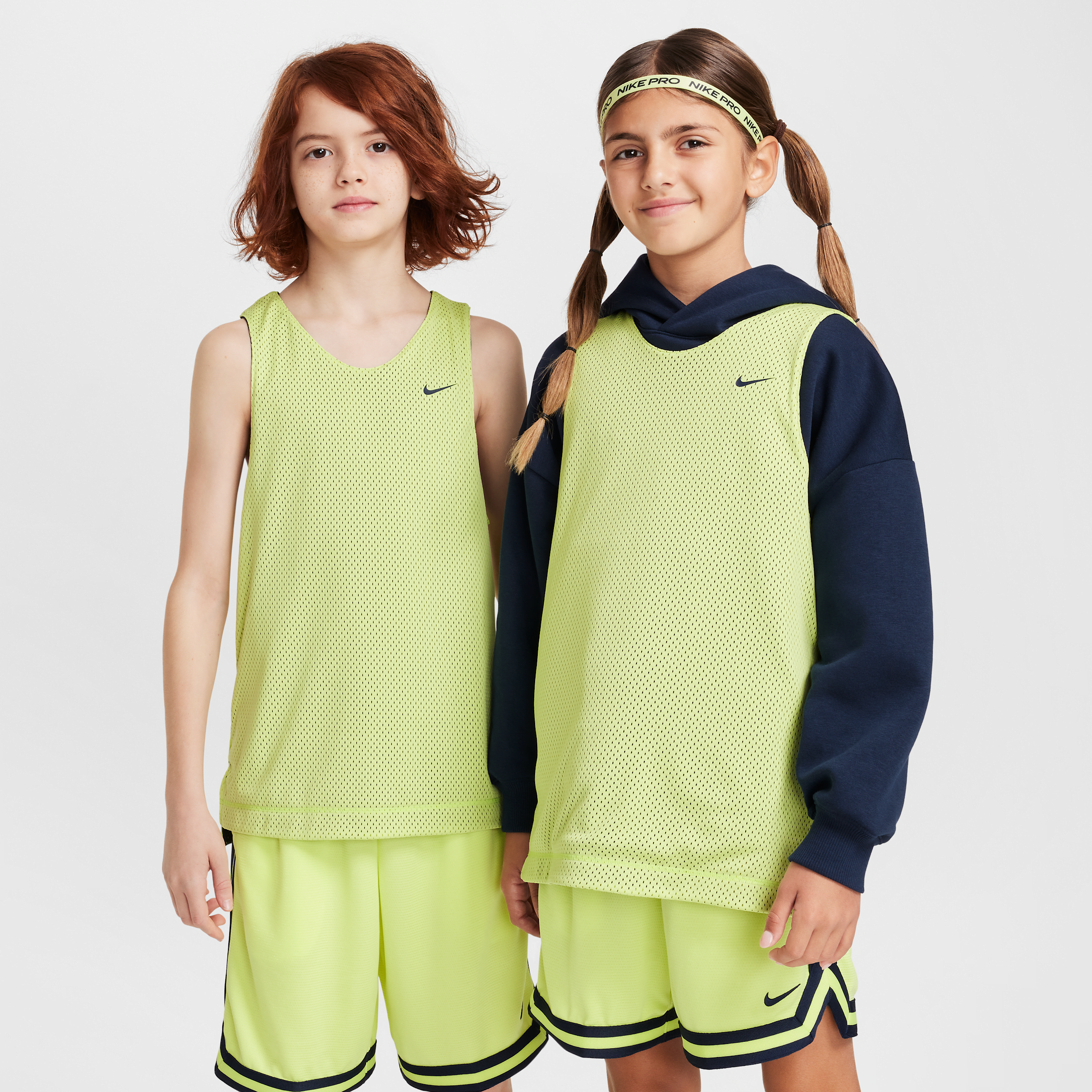 Maillot réversible Dri-FIT Nike pour ado - Jaune