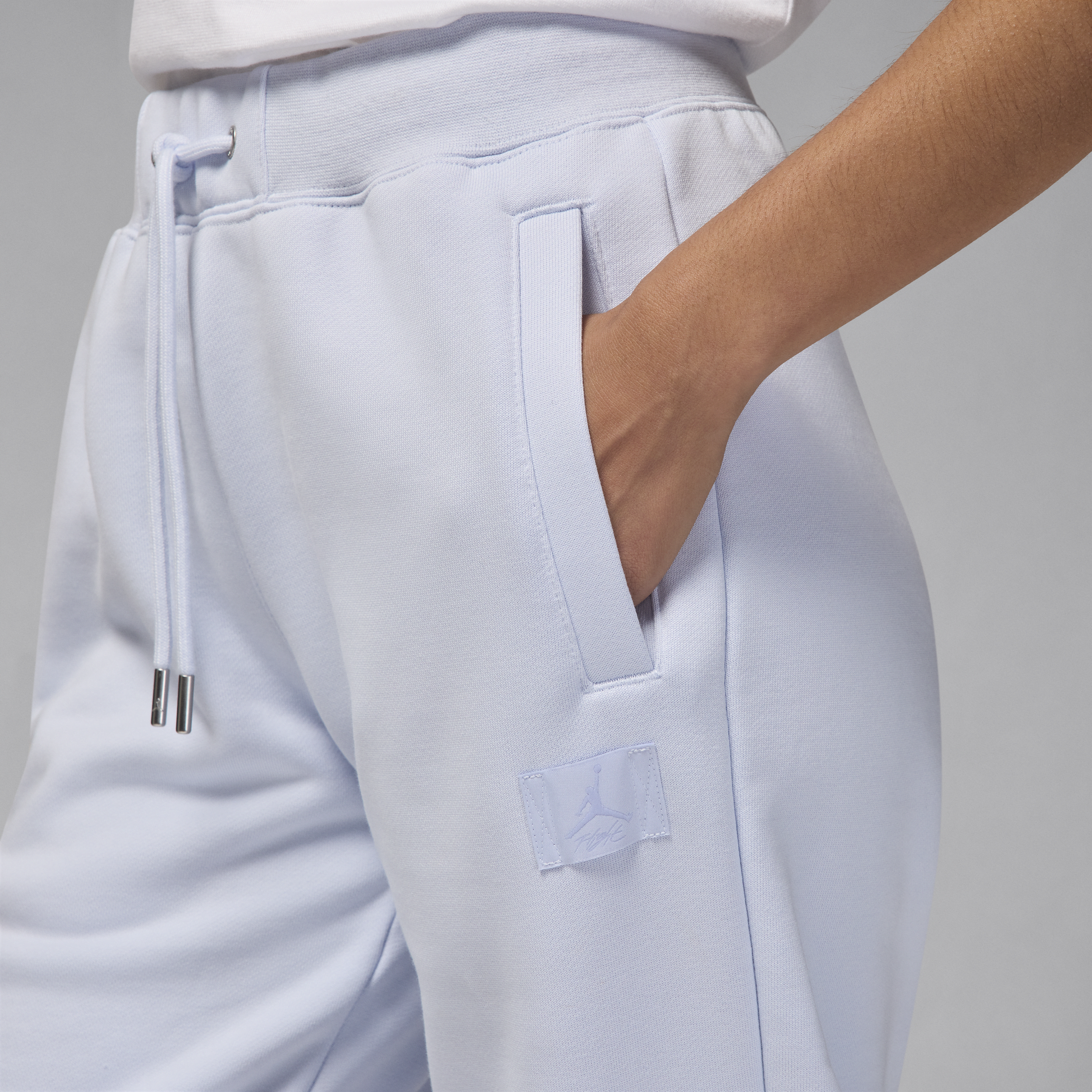 Pantalon Jordan Flight Fleece pour femme - Gris