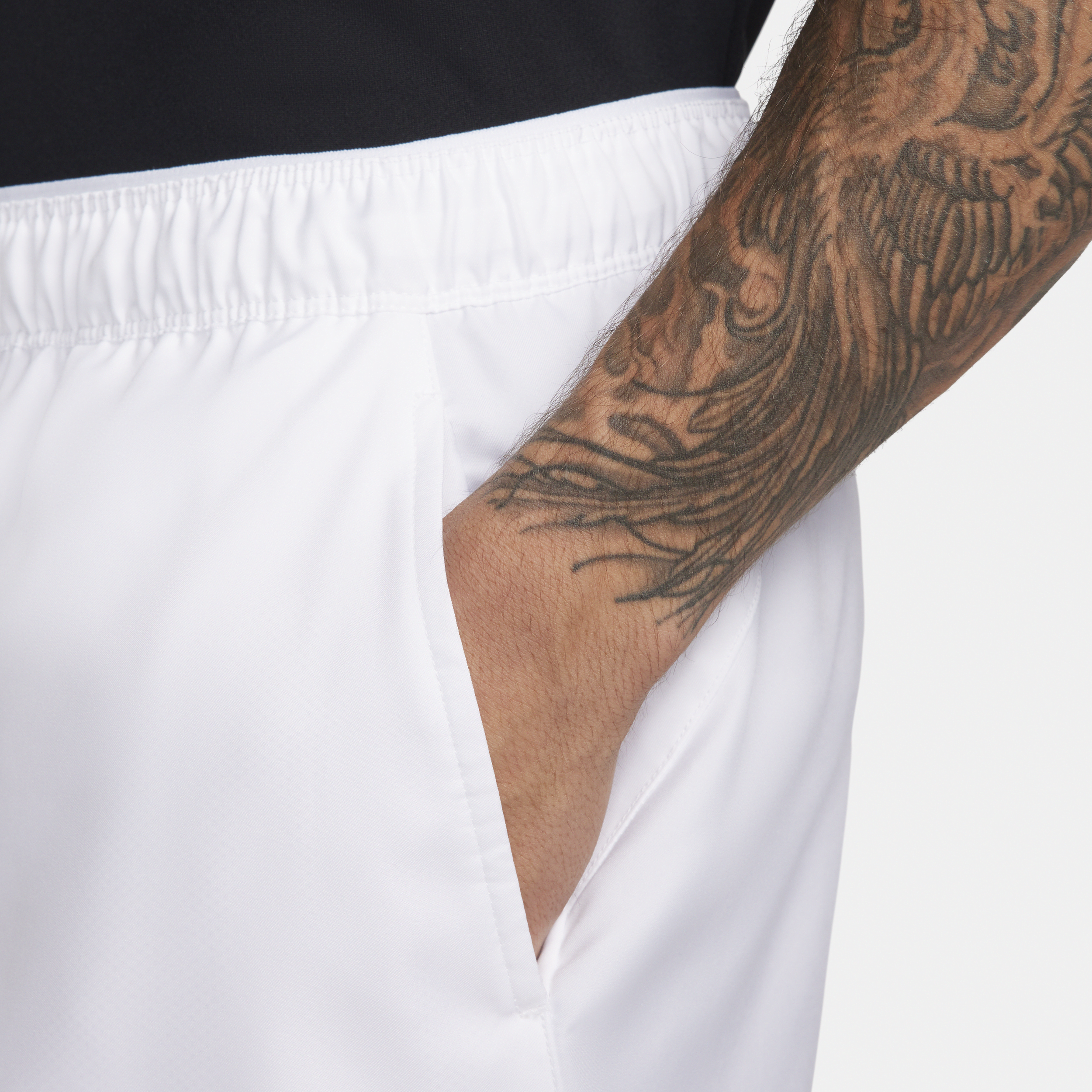 Nike Court Victory Dri-FIT tennisshorts voor heren (18 cm) Wit