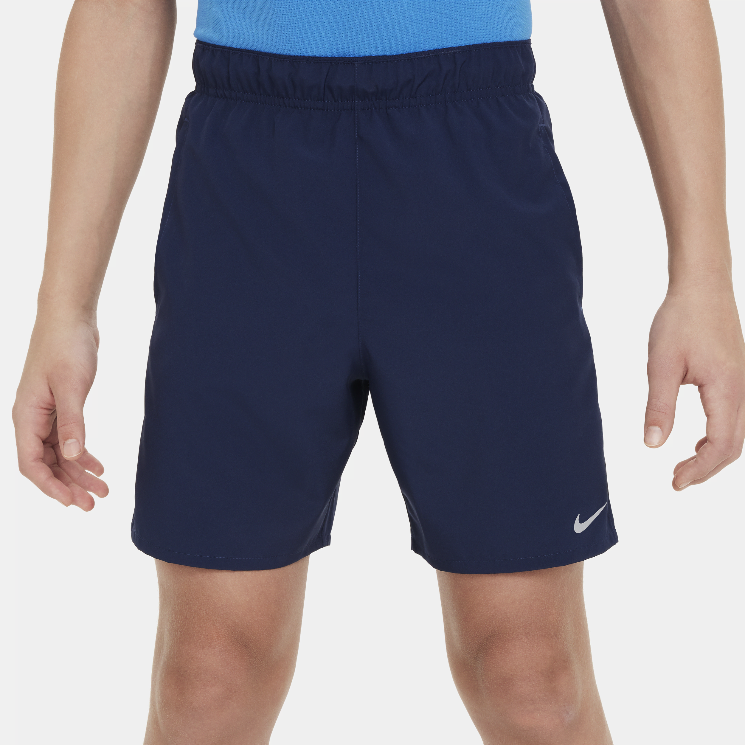 Nike Dri-FIT Challenger trainingsshorts voor jongens Blauw